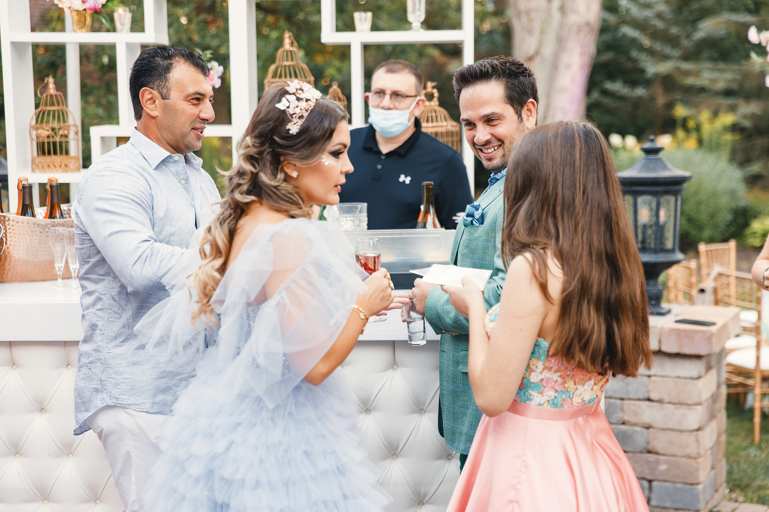 Katrina’s birthday. Wedding family event photographer in Chicago Nick Yushevich