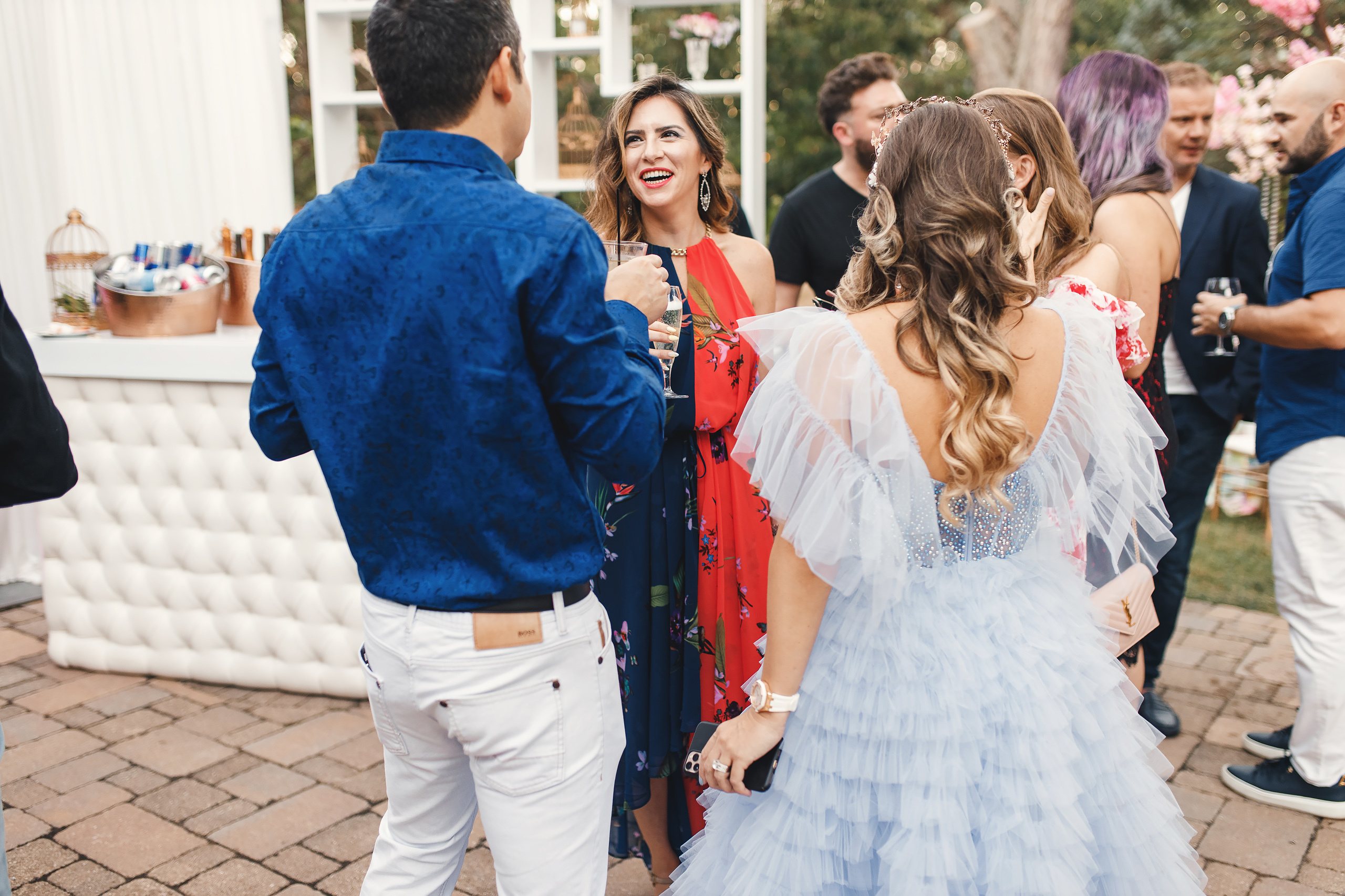 Katrina’s birthday. Wedding family event photographer in Chicago Nick Yushevich