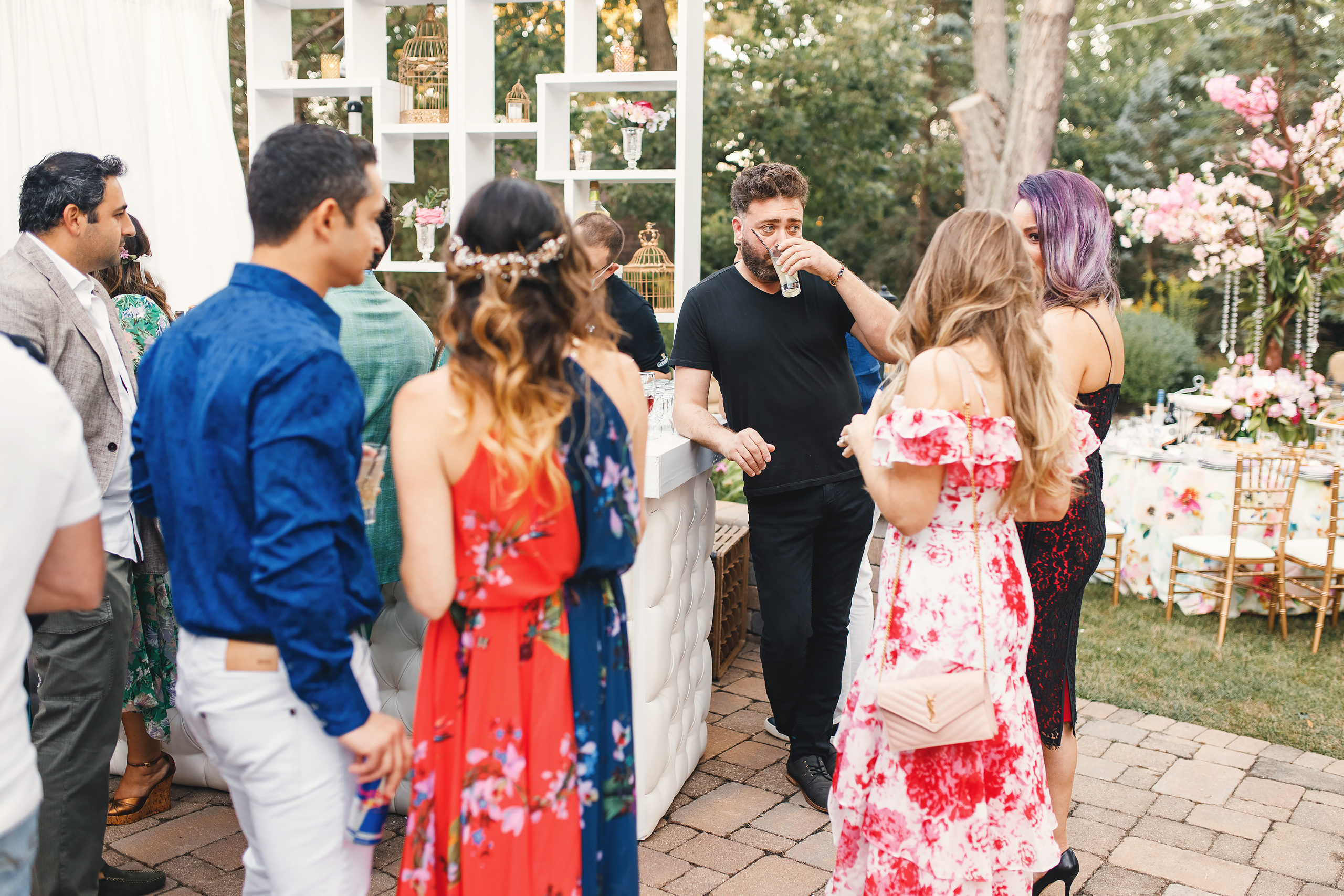 Katrina’s birthday. Wedding family event photographer in Chicago Nick Yushevich