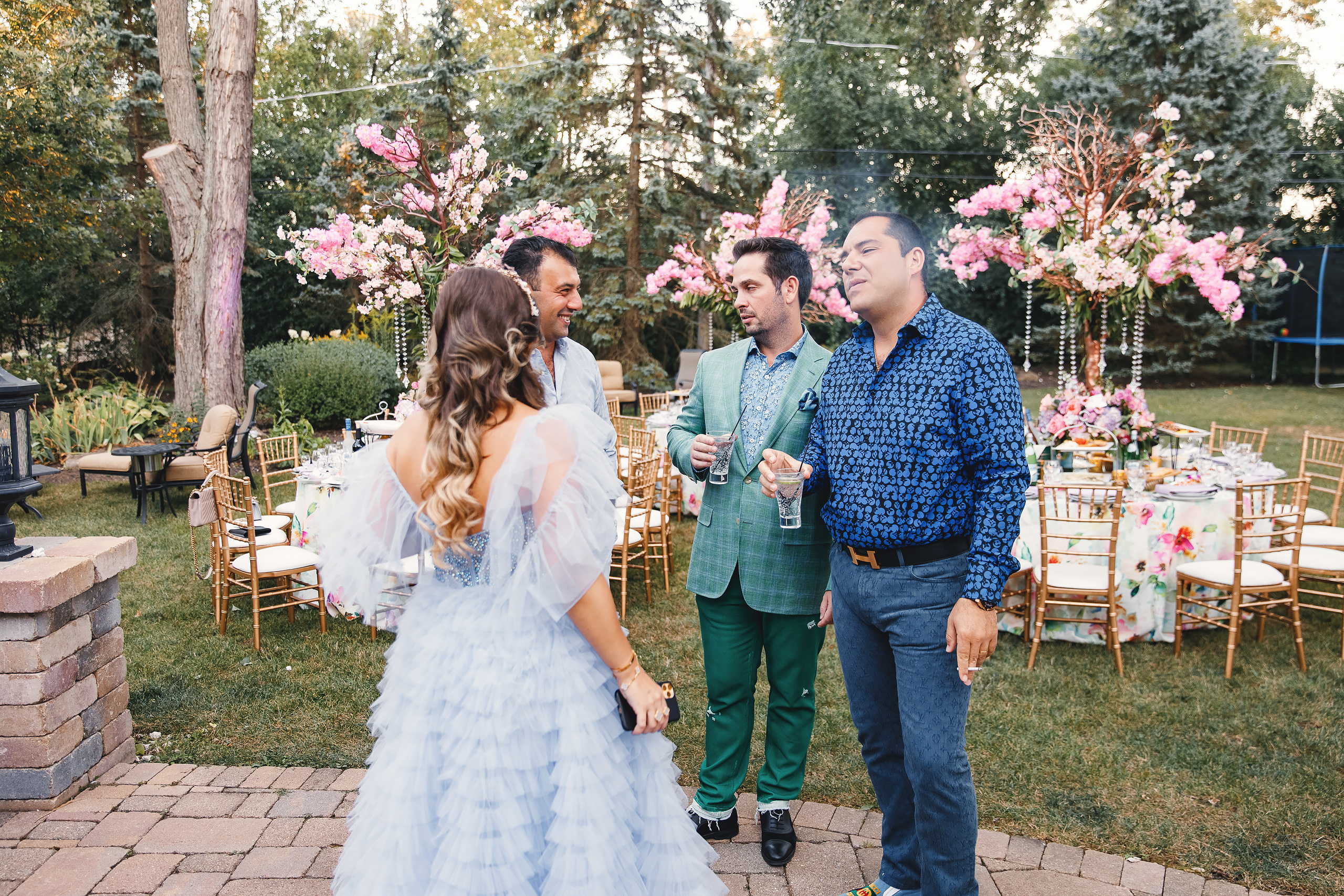 Katrina’s birthday. Wedding family event photographer in Chicago Nick Yushevich