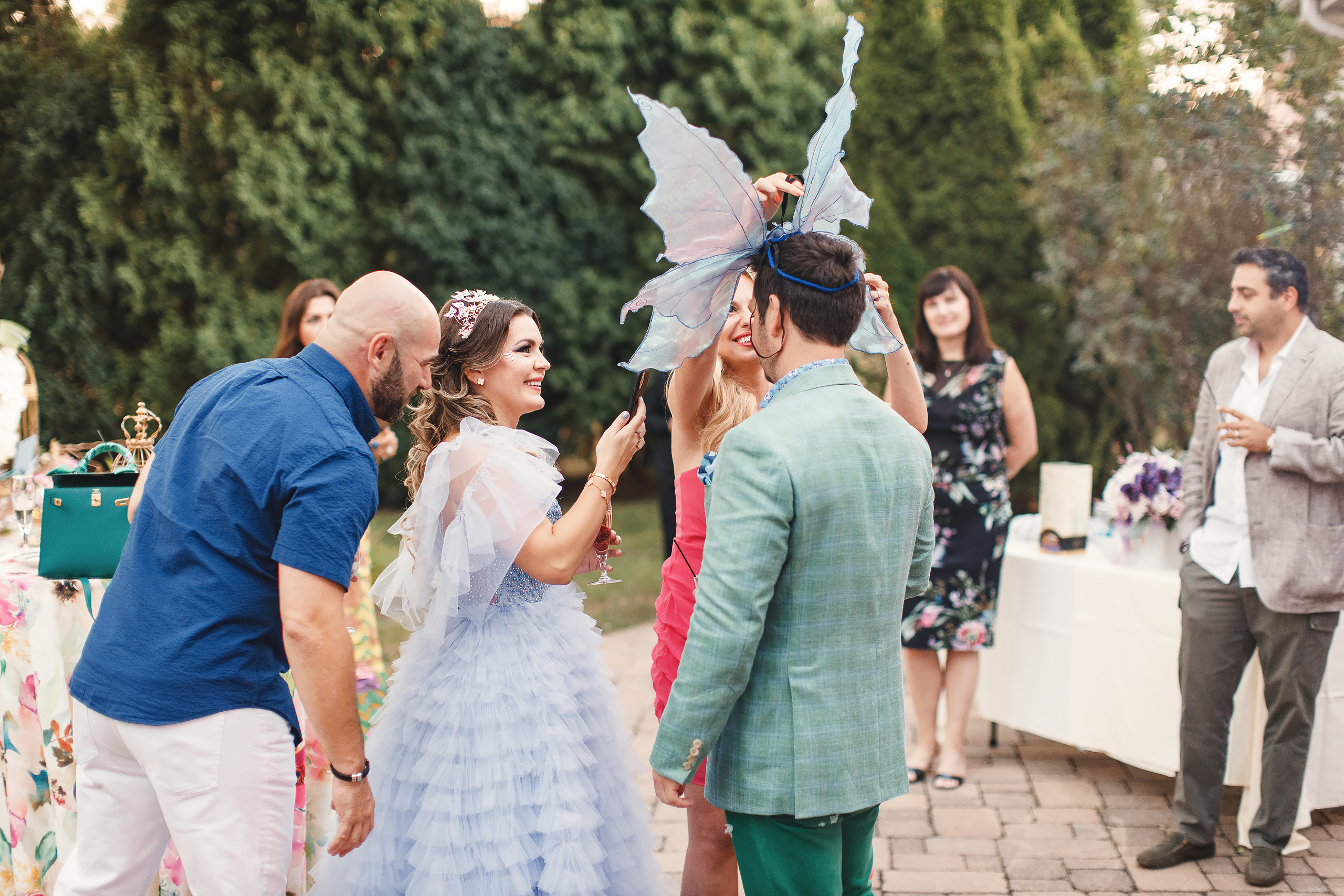 Katrina’s birthday. Wedding family event photographer in Chicago Nick Yushevich