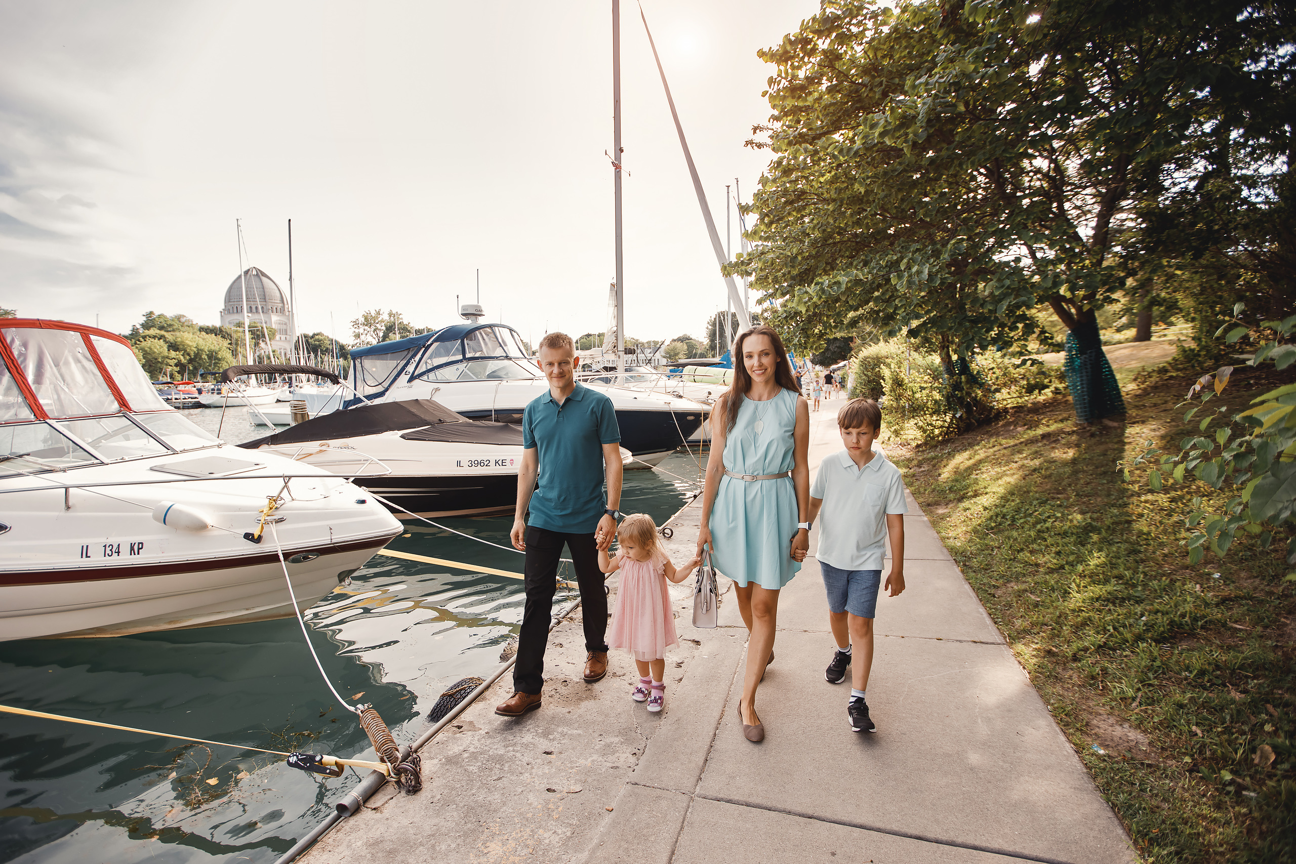 08.09.2020 Family photoshoot. Wedding family event photographer in Chicago Nick Yushevich