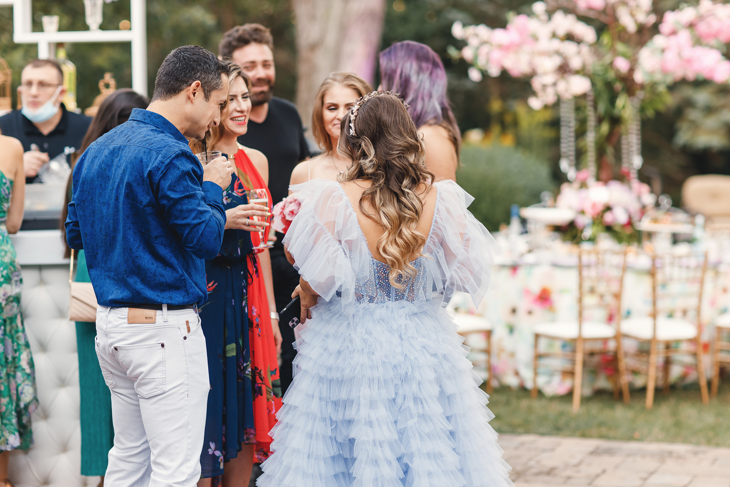 Katrina’s birthday. Wedding family event photographer in Chicago Nick Yushevich