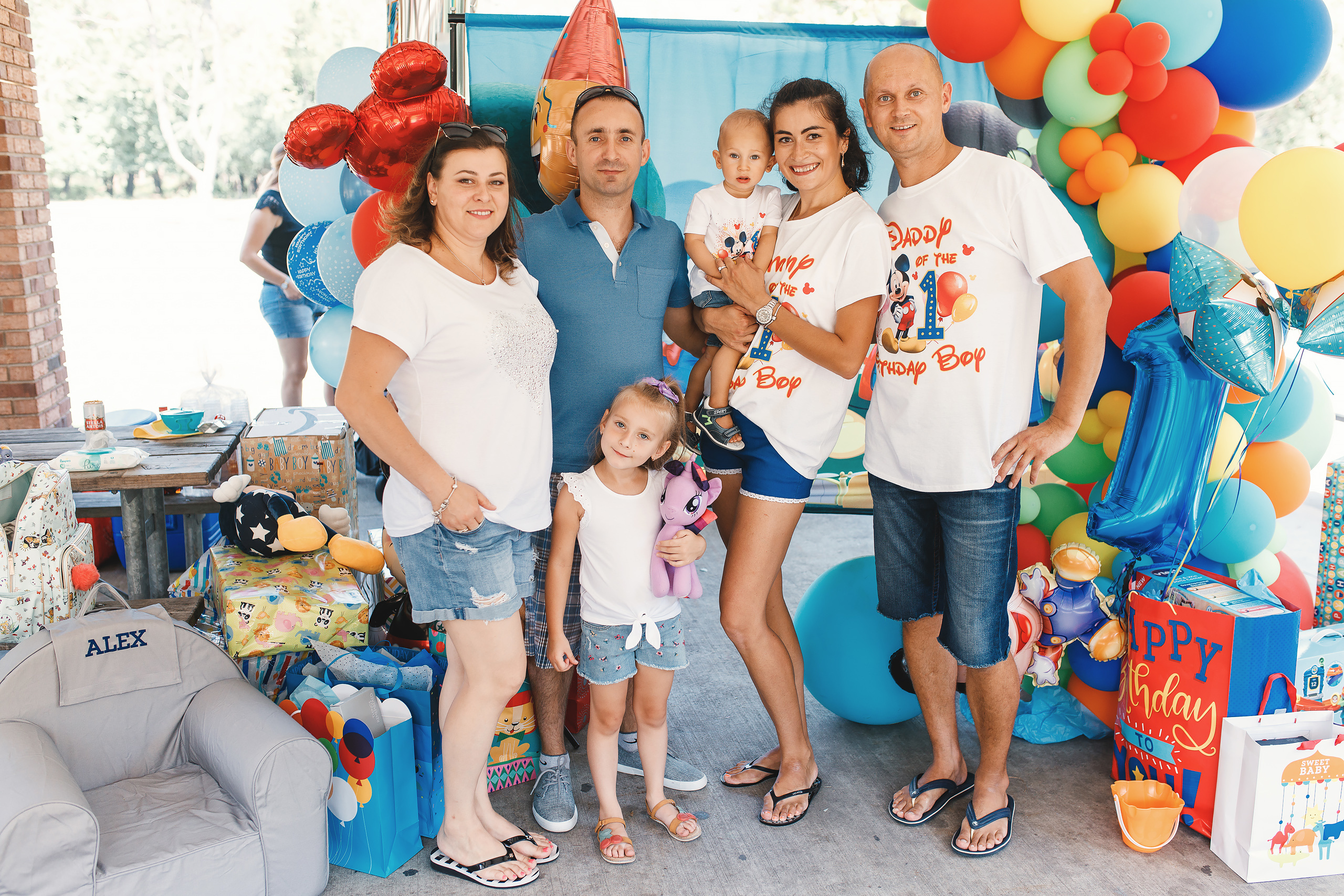 08.23.2020 First birthday. Wedding family event photographer in Chicago Nick Yushevich