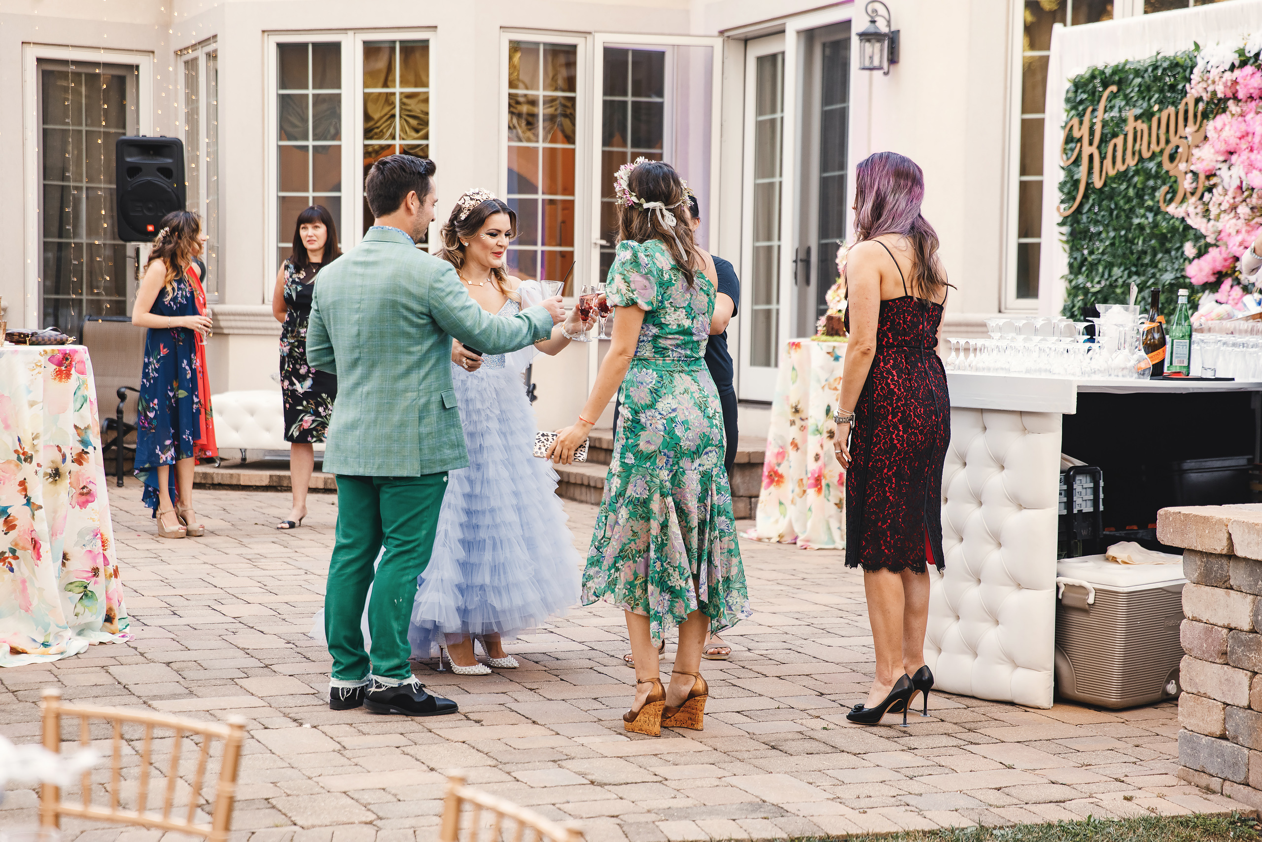 Katrina’s birthday. Wedding family event photographer in Chicago Nick Yushevich