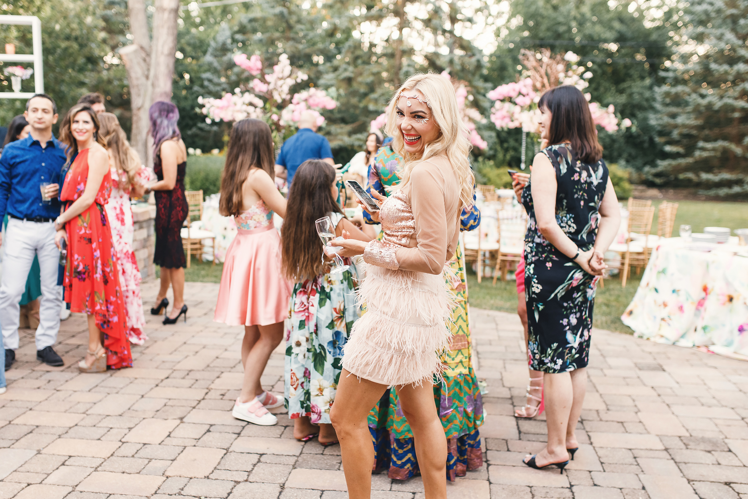 Katrina’s birthday. Wedding family event photographer in Chicago Nick Yushevich