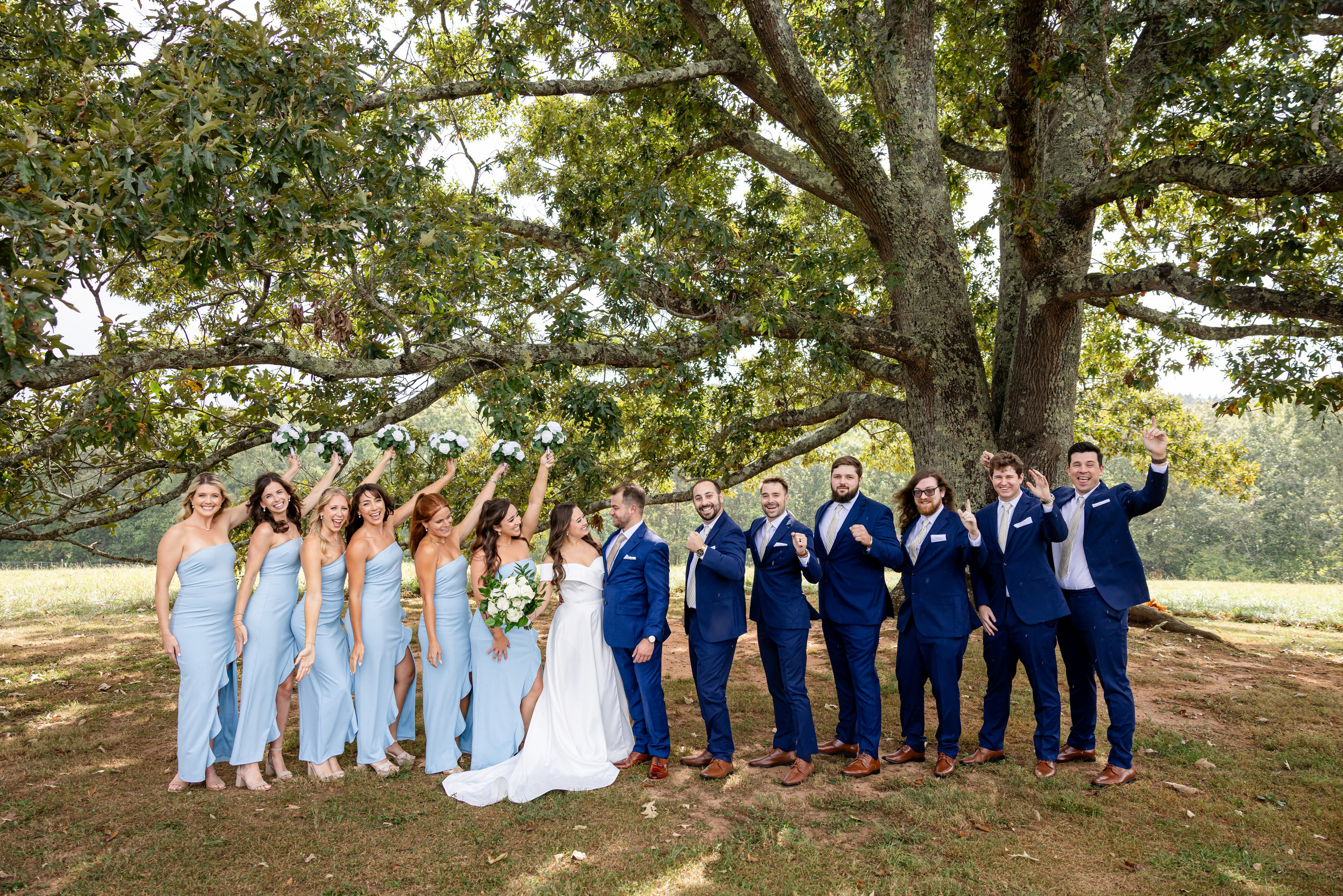 Rhodes & Allison’s Timeless Wedding at Greenbrier Farms. Wedding and portrait photography in Greenville SC