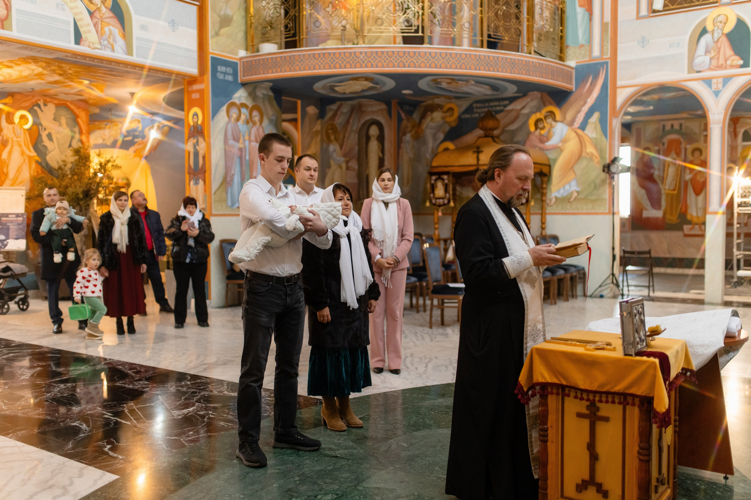 Хрещення Моніки. Весільний, сімейний фотограф Варшава