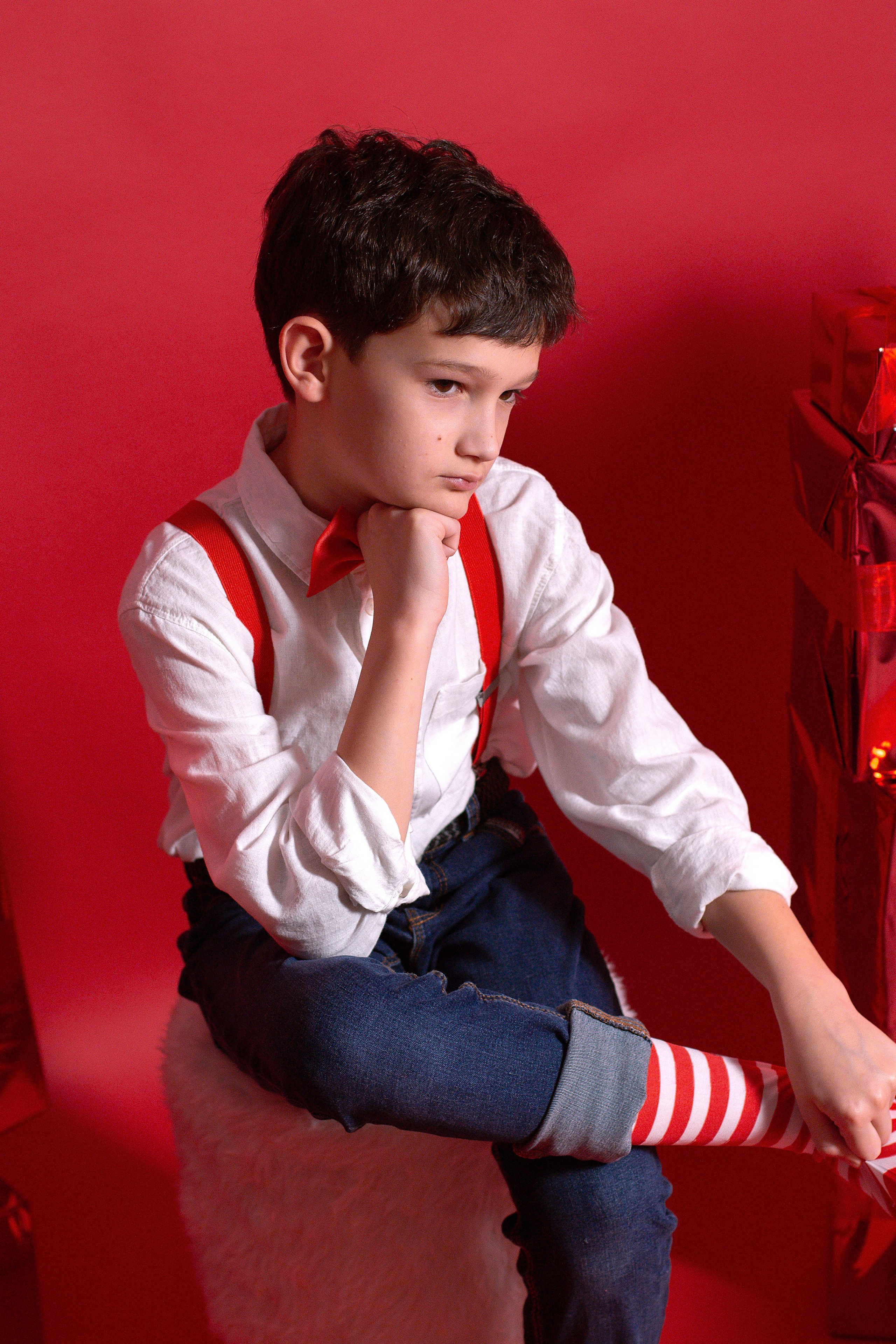 Новый год в студии. Детский и семейный фотограф в г. Бельцы