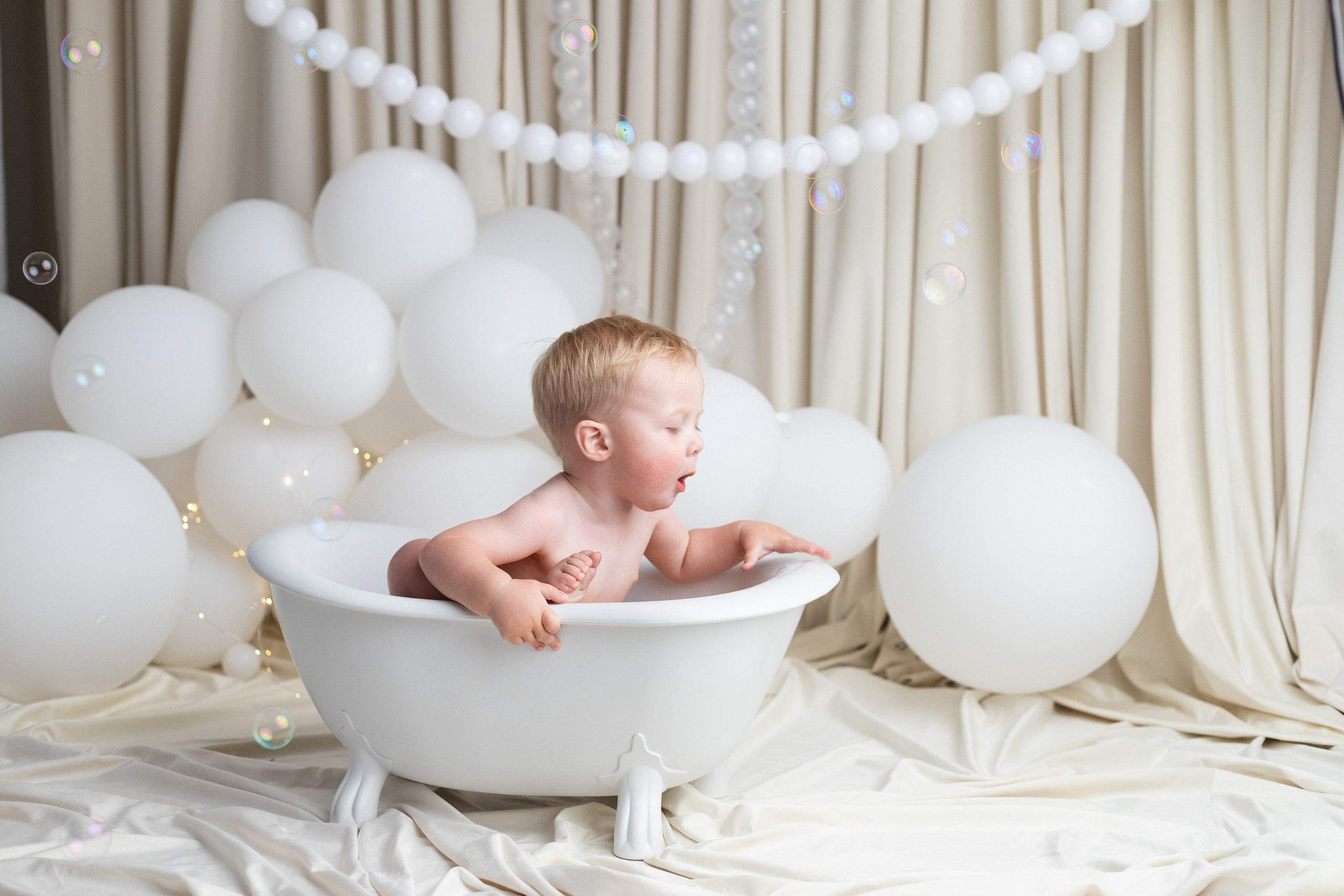 Birthday. Mary Newborn Photo