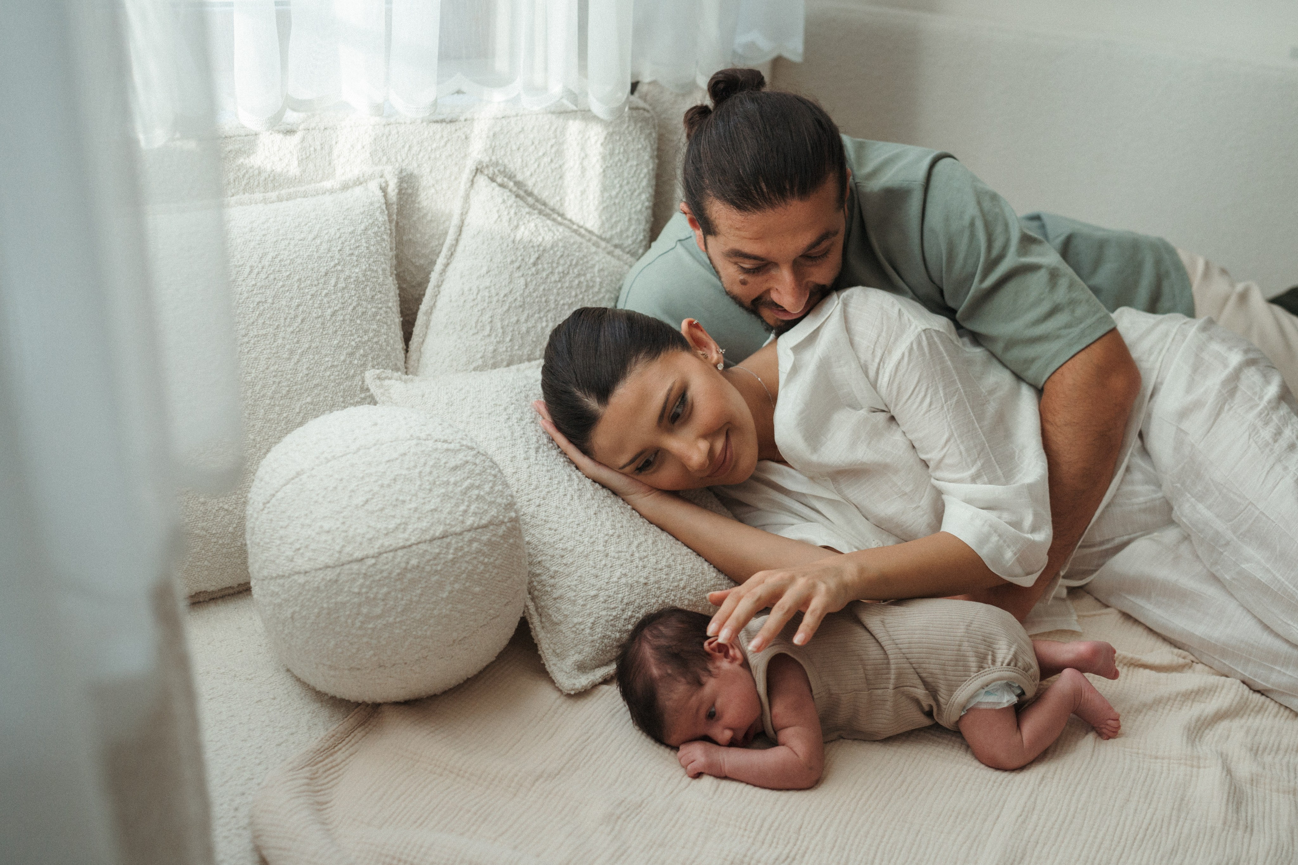 Welcome to the world Selma. Family photographer in Saudi Arabia