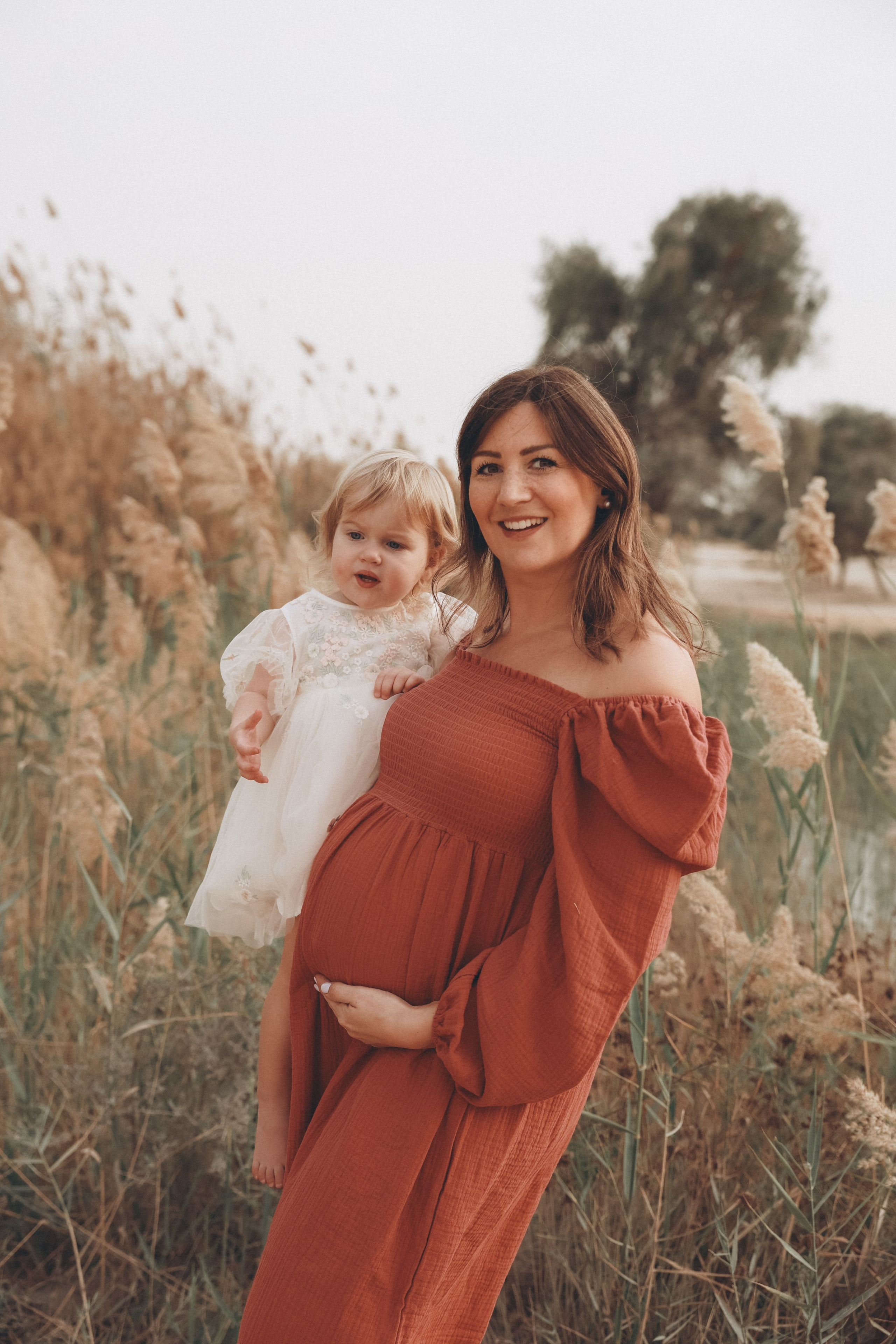 Maternity Qudra Lakes. Family Photographer in Dubai