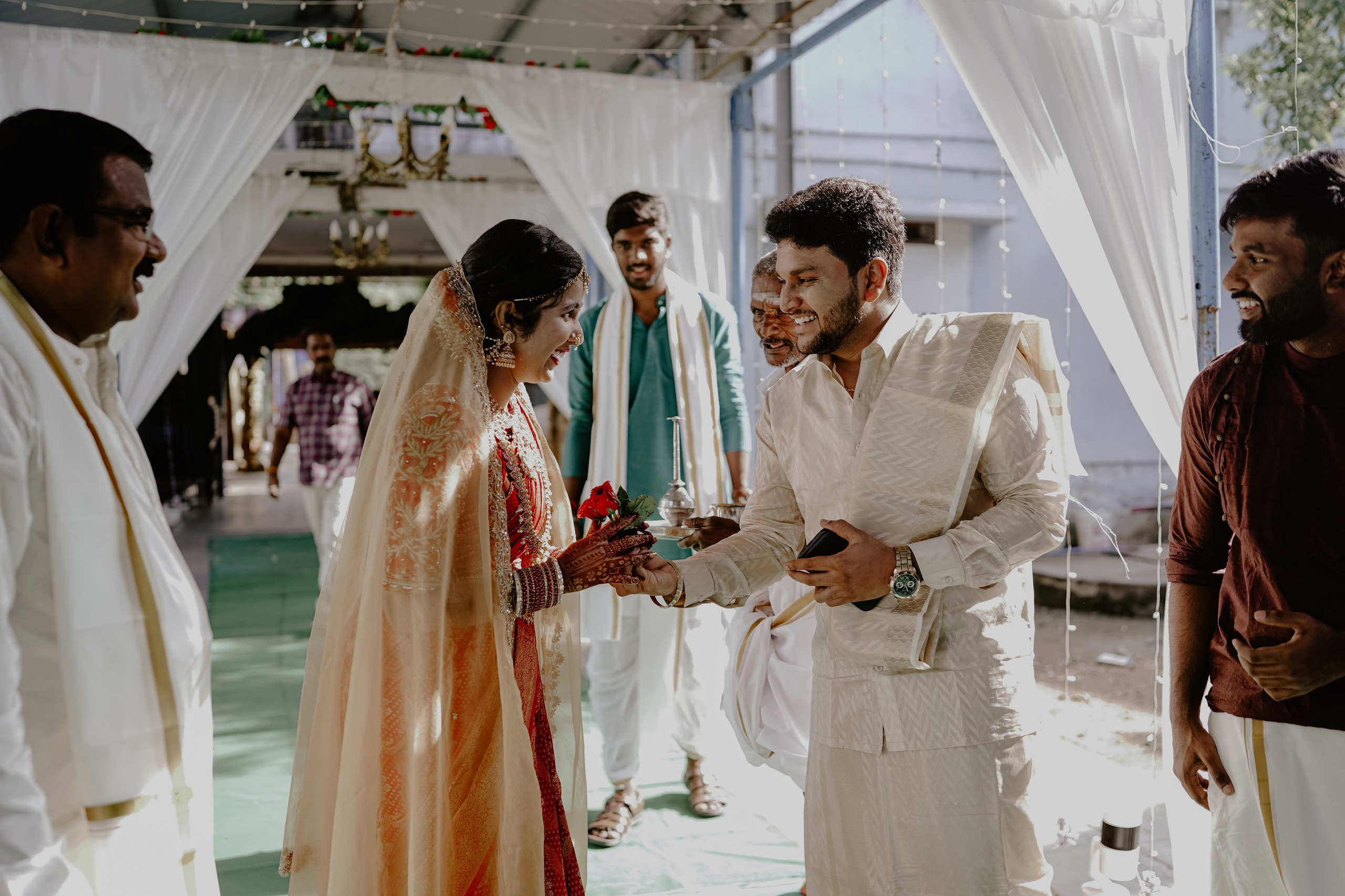 Vignesh & Greeshma. Agam Vizha