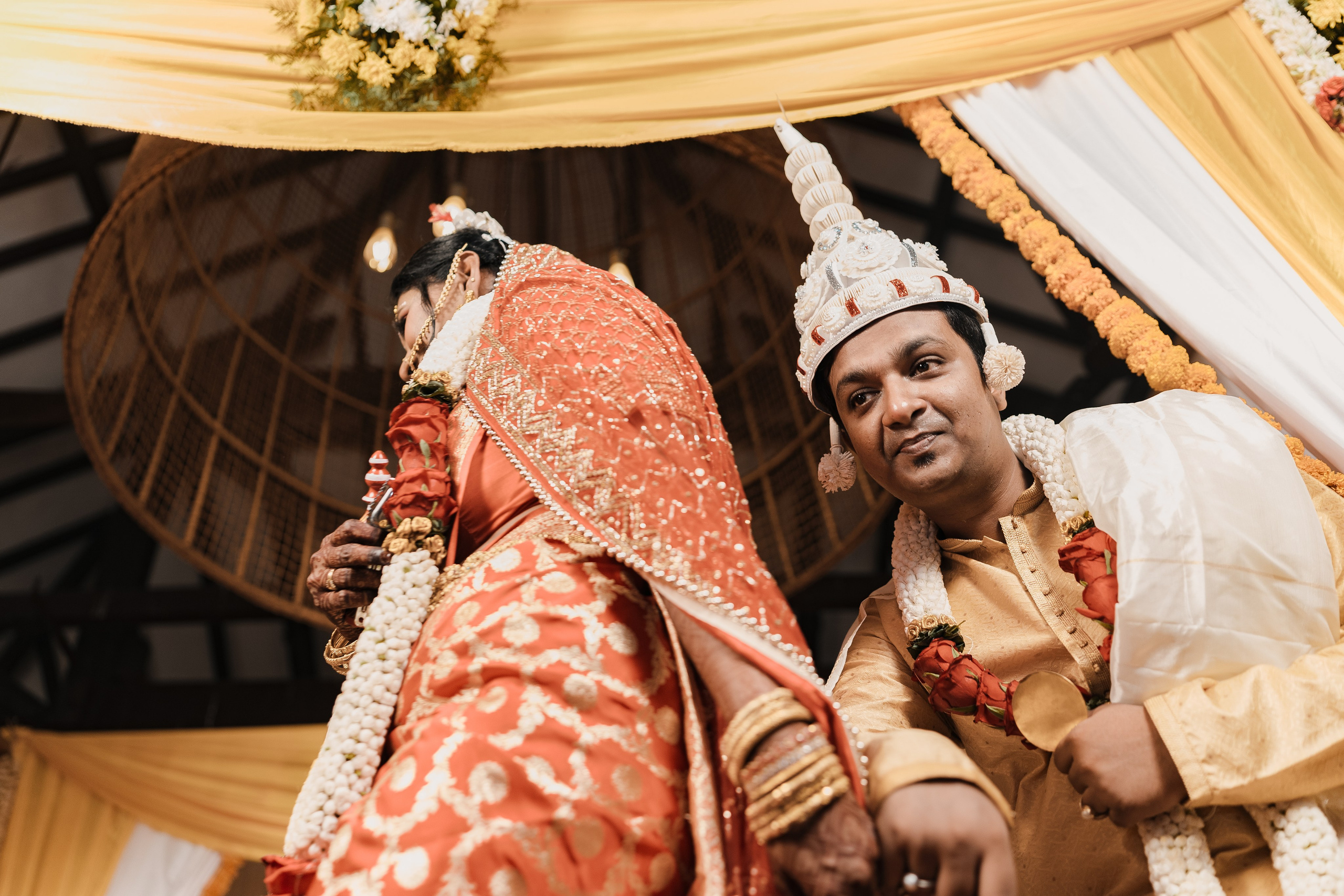 Sagaya & Rakesh. Agam Vizha