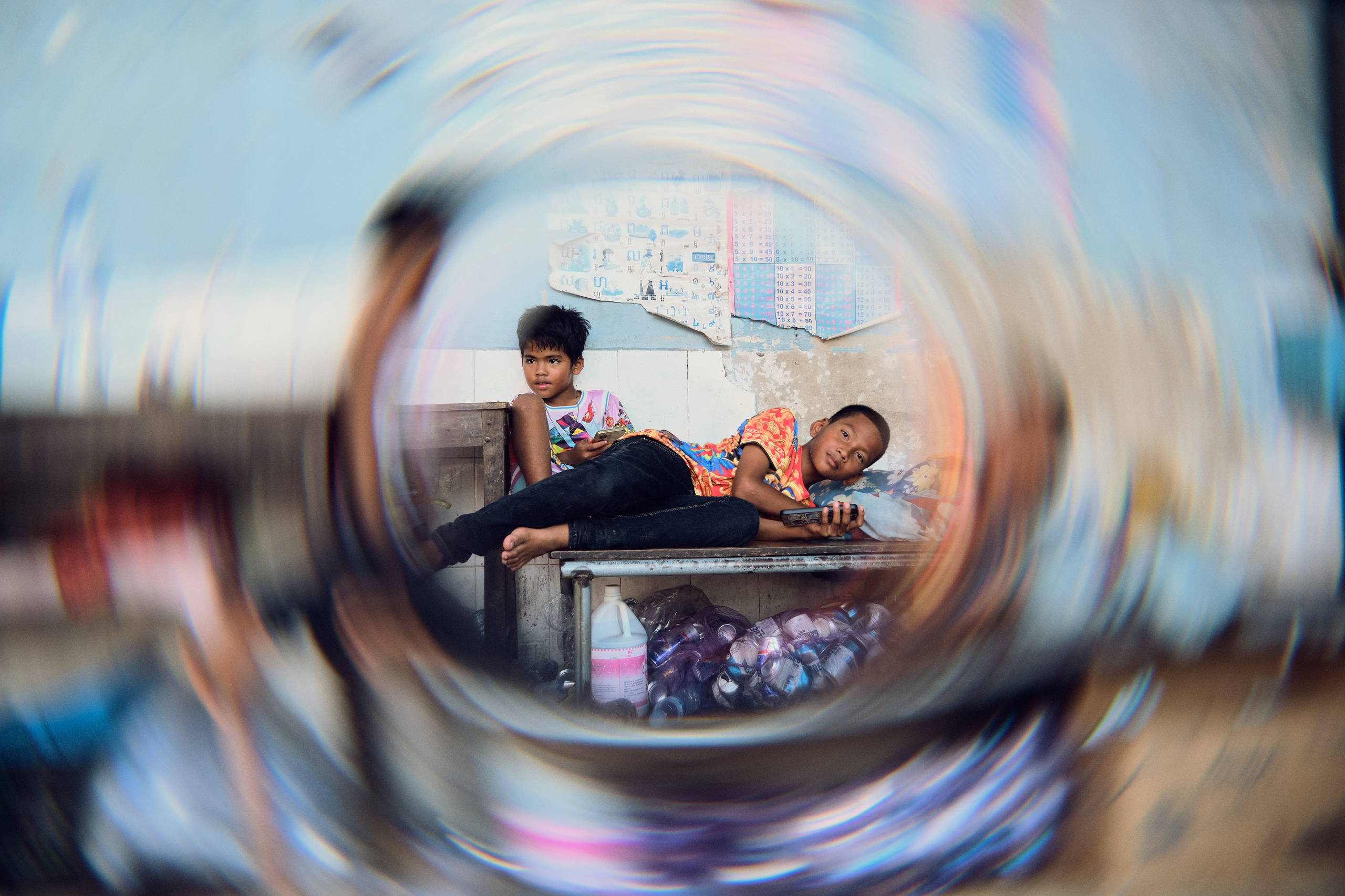 Street. Petr Nabutov. Portrait photography, Cambodia