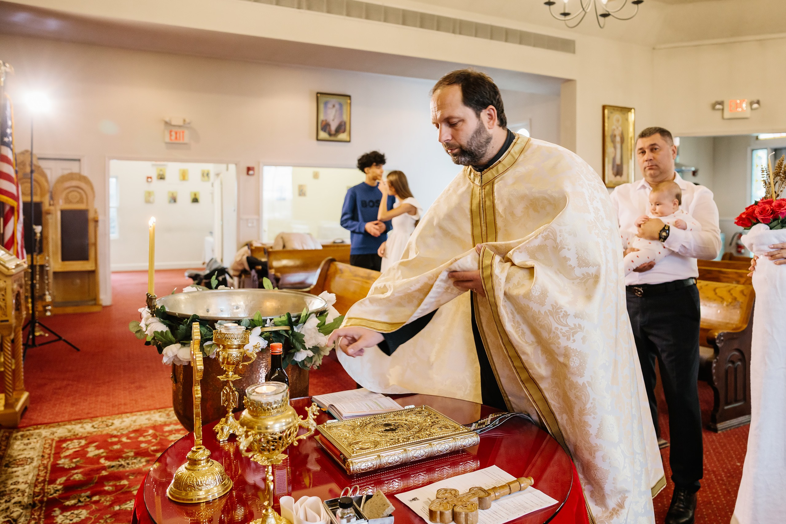 11.23.2024 Christening. Wedding family event photographer in Chicago Nick Yushevich