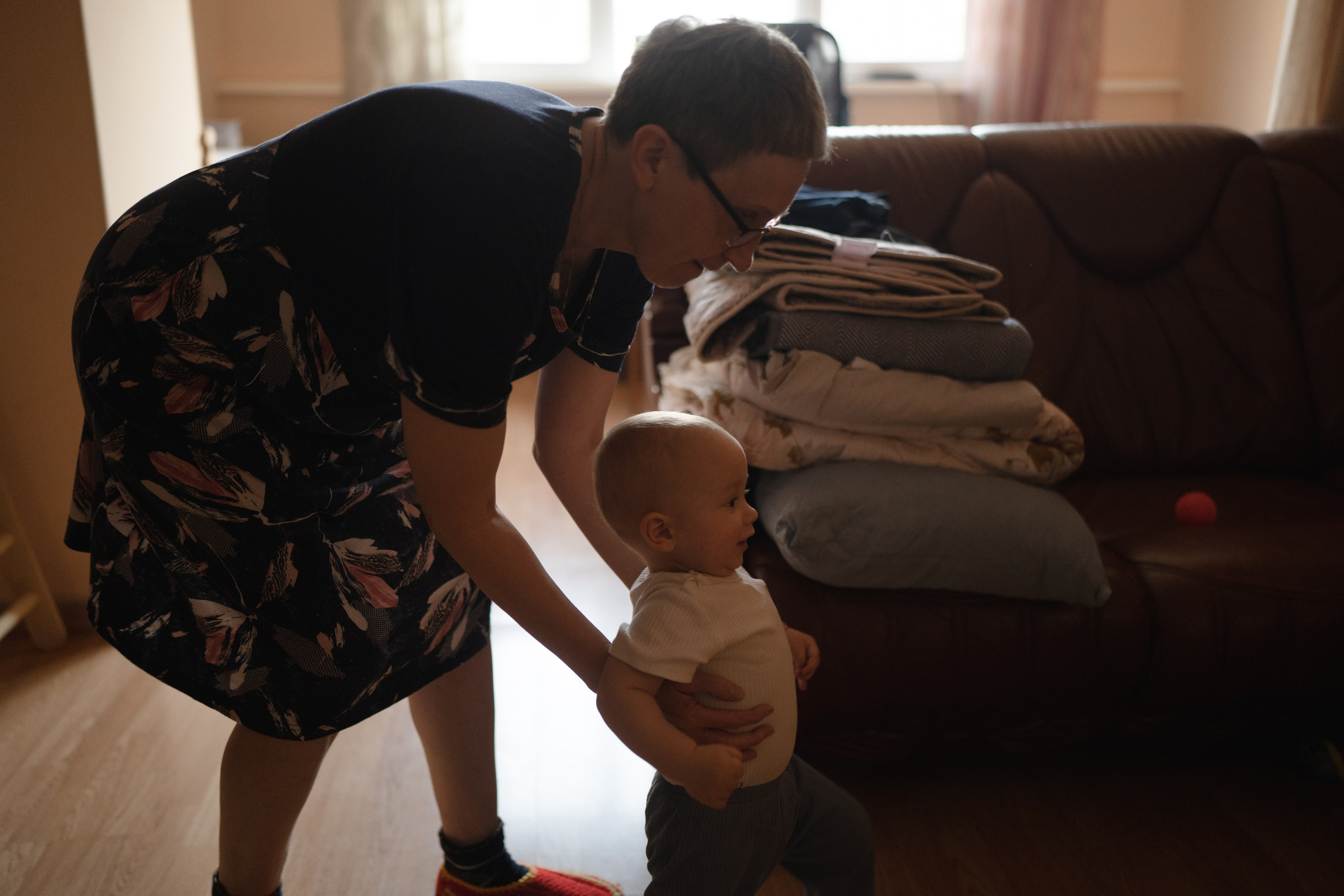 Alena, Vlad and their son Lev. Main