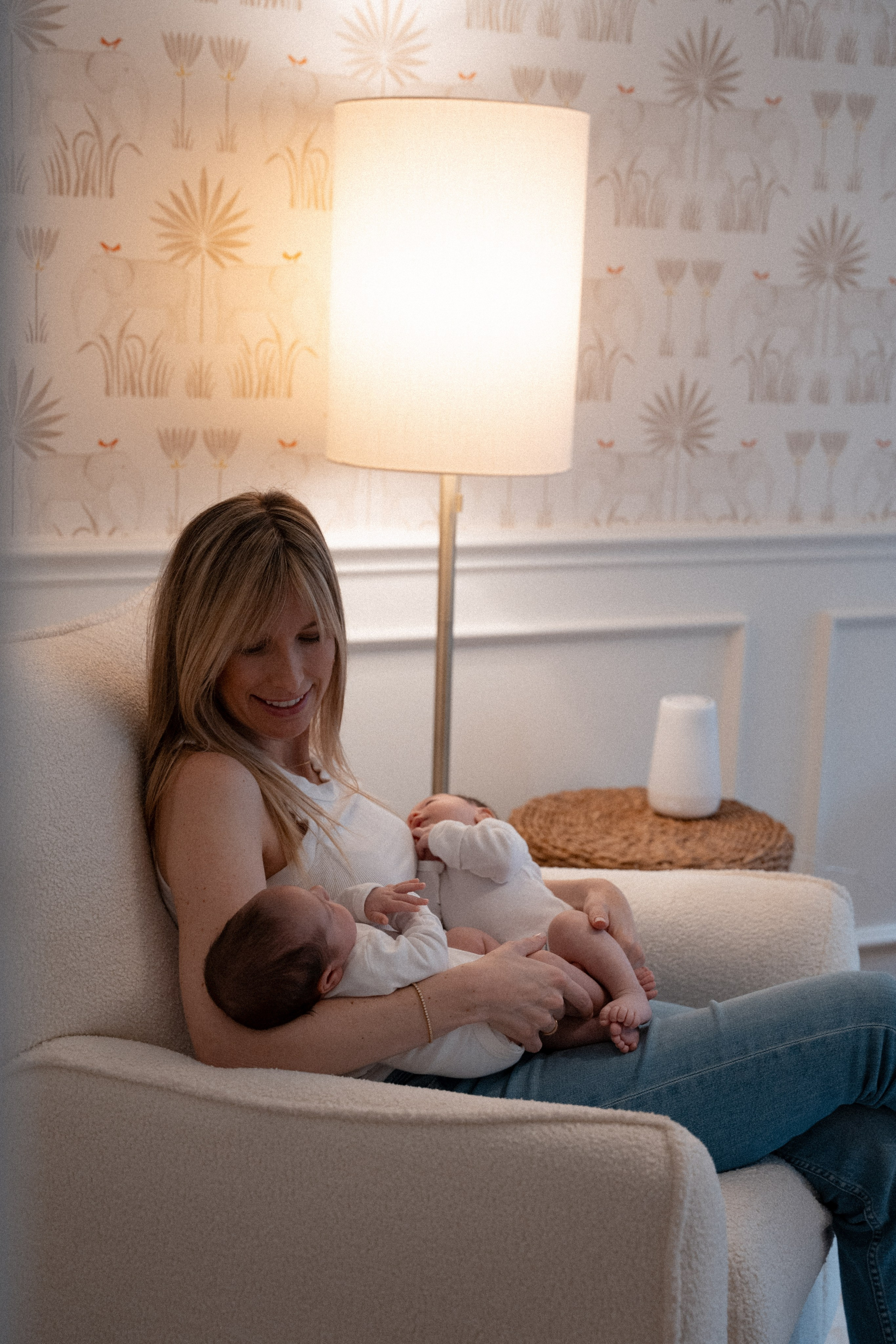 Newborn photoshoot at home