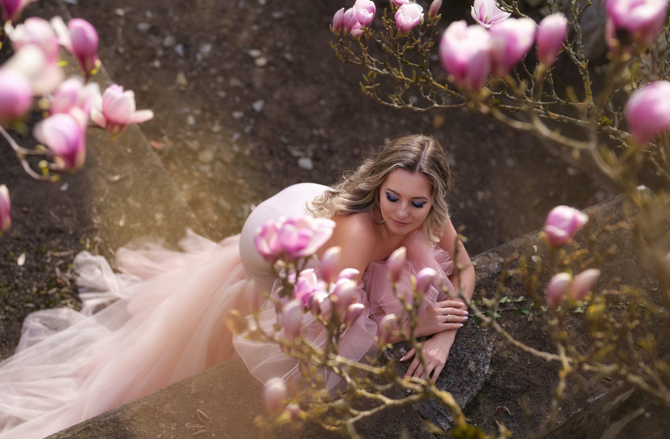 Magnolien. Familien, Lifestyle und Portrait Fotografin in Trier, Luxembourg