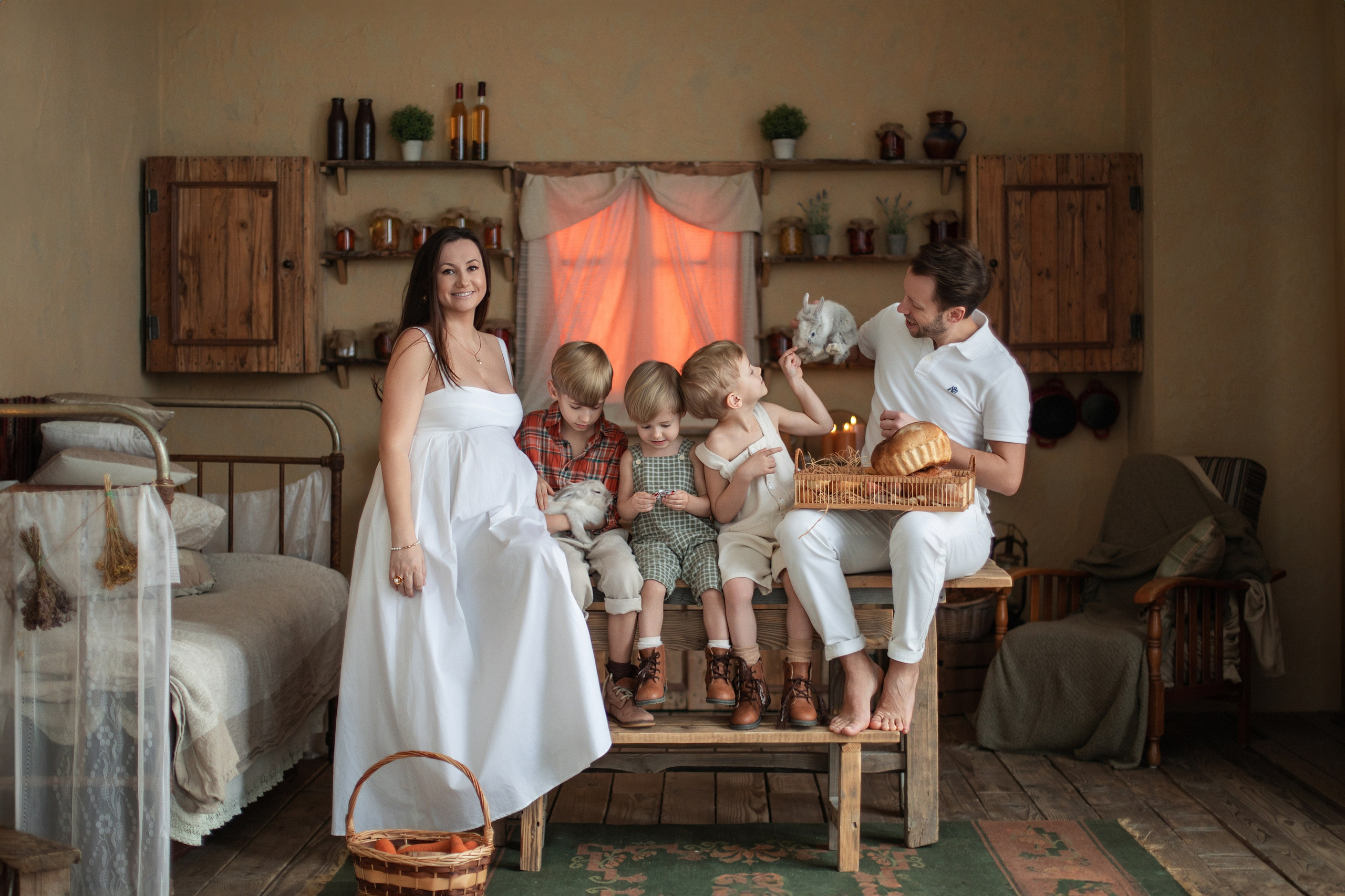 family photo Irina Fusu