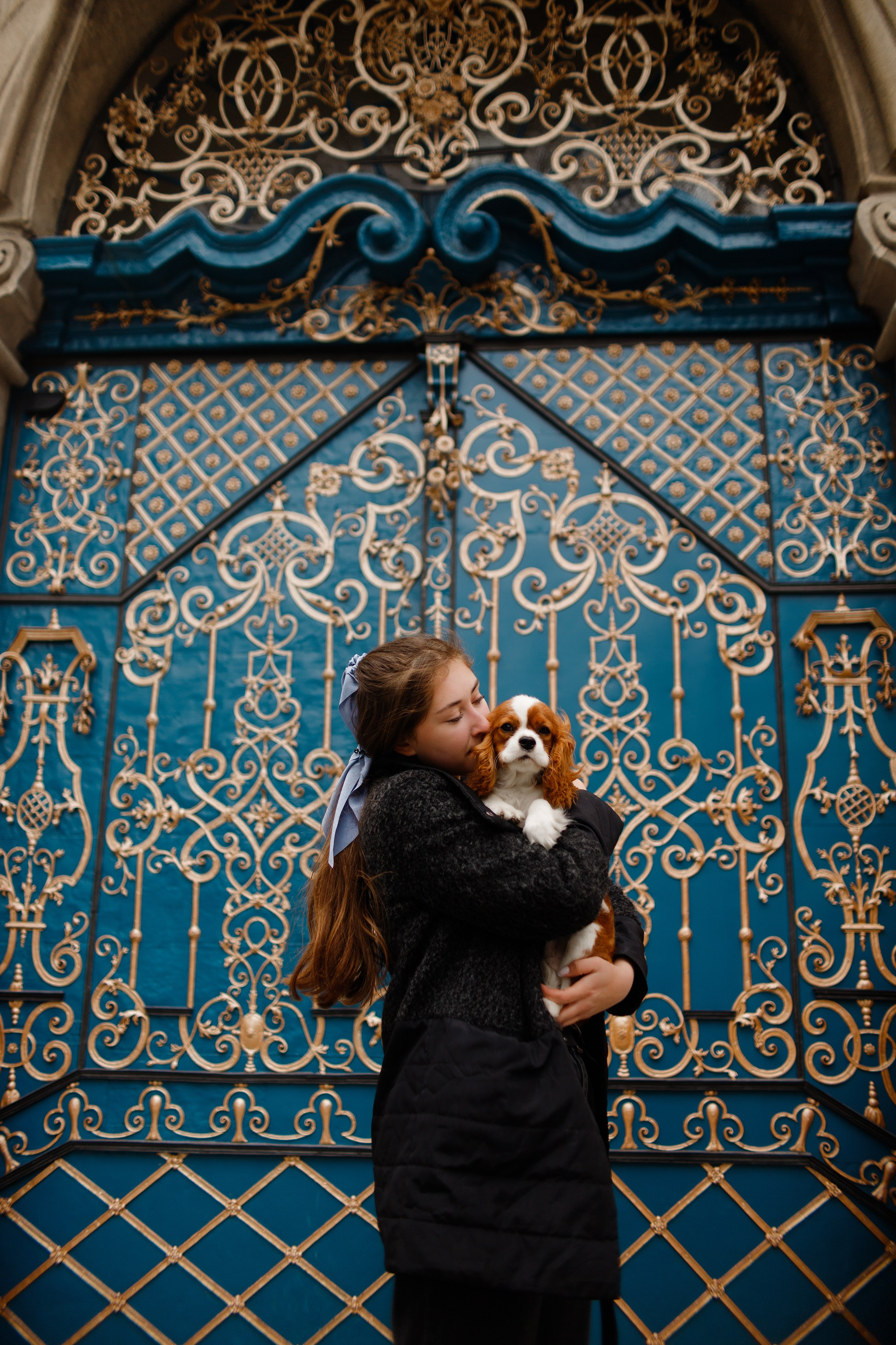 Uliana i Franklin. Kaja | fotograf we Wrocławiu | ludzie i psy