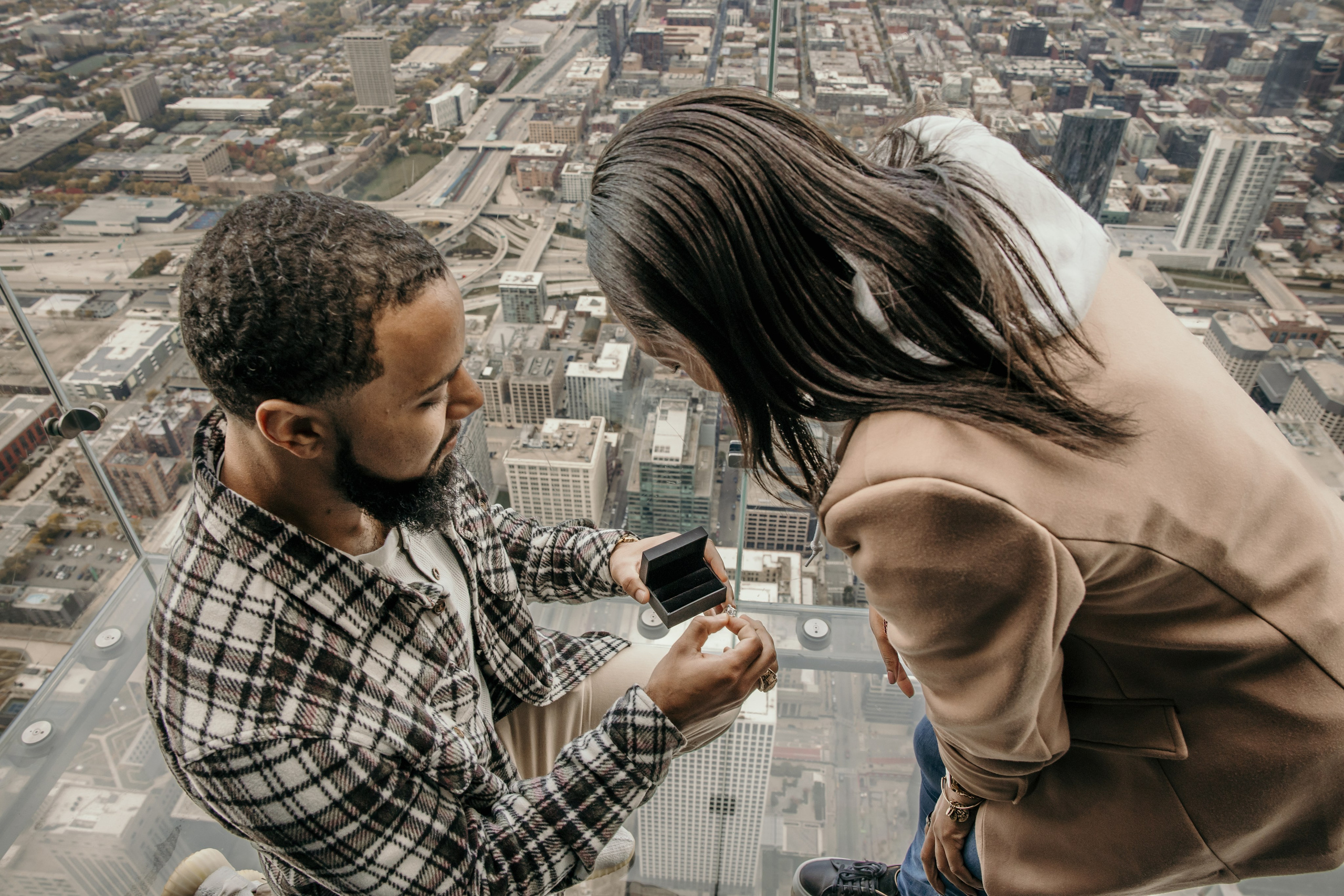 Proposal in Chicago. Family Lifestyle Photography