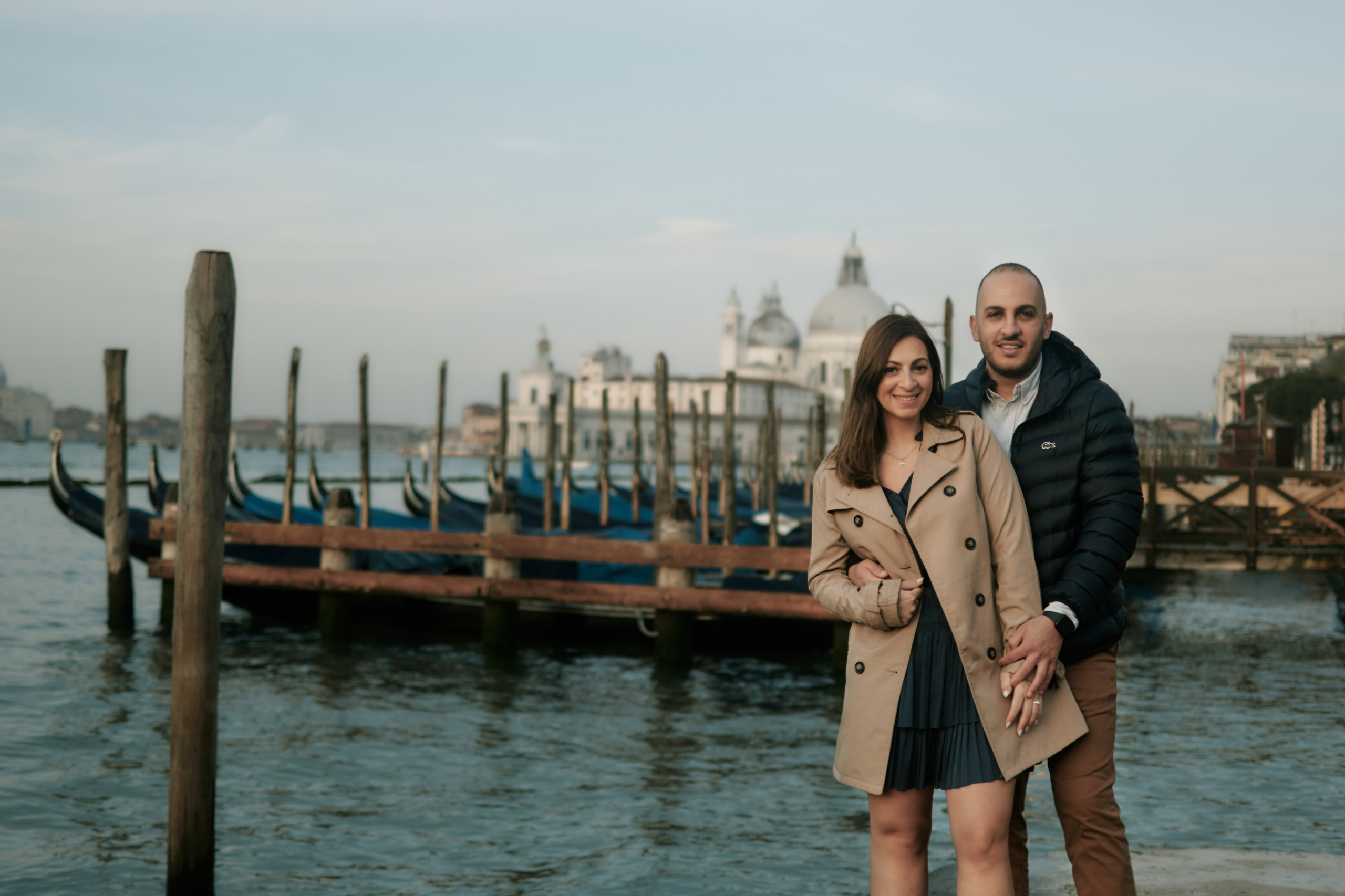 Morning engagement photoshoot in Venice. Фотограф в Венеции, Италия. Зотова Яна
