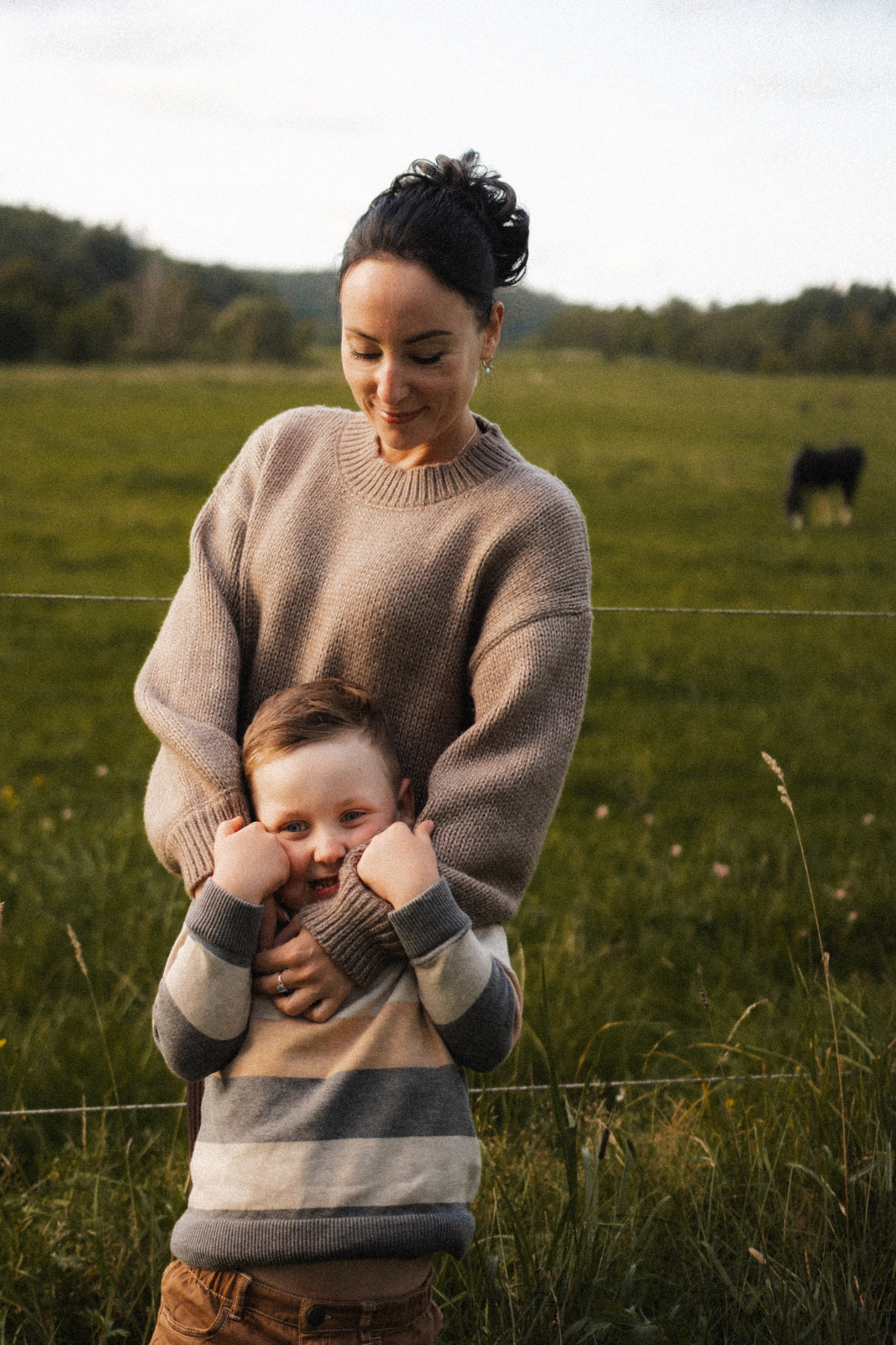 Mother and son’s story. Photographer in Gothenburg Aleksandra Stroganova