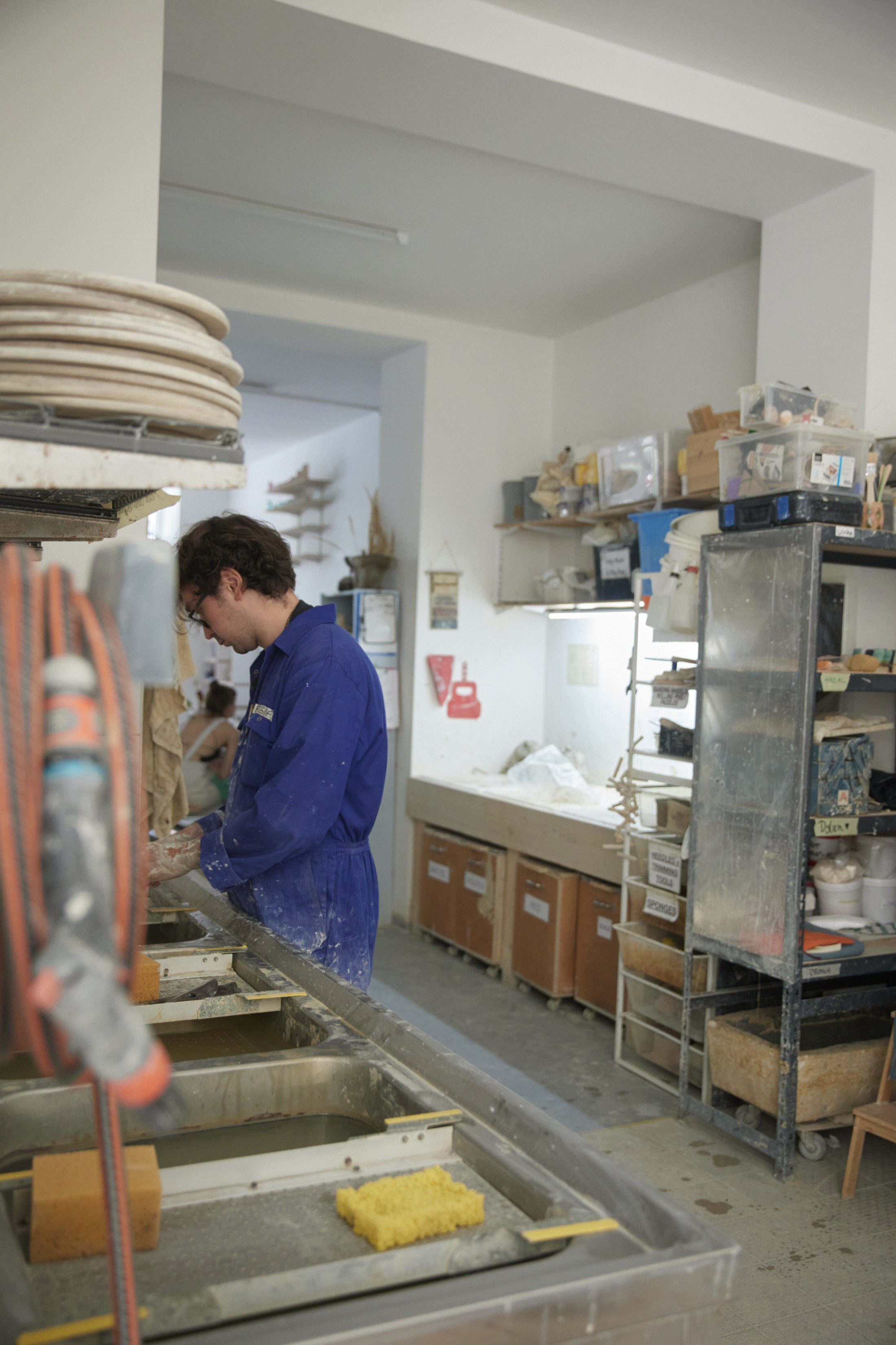 Ceramists. Photographer Katya Vlasova