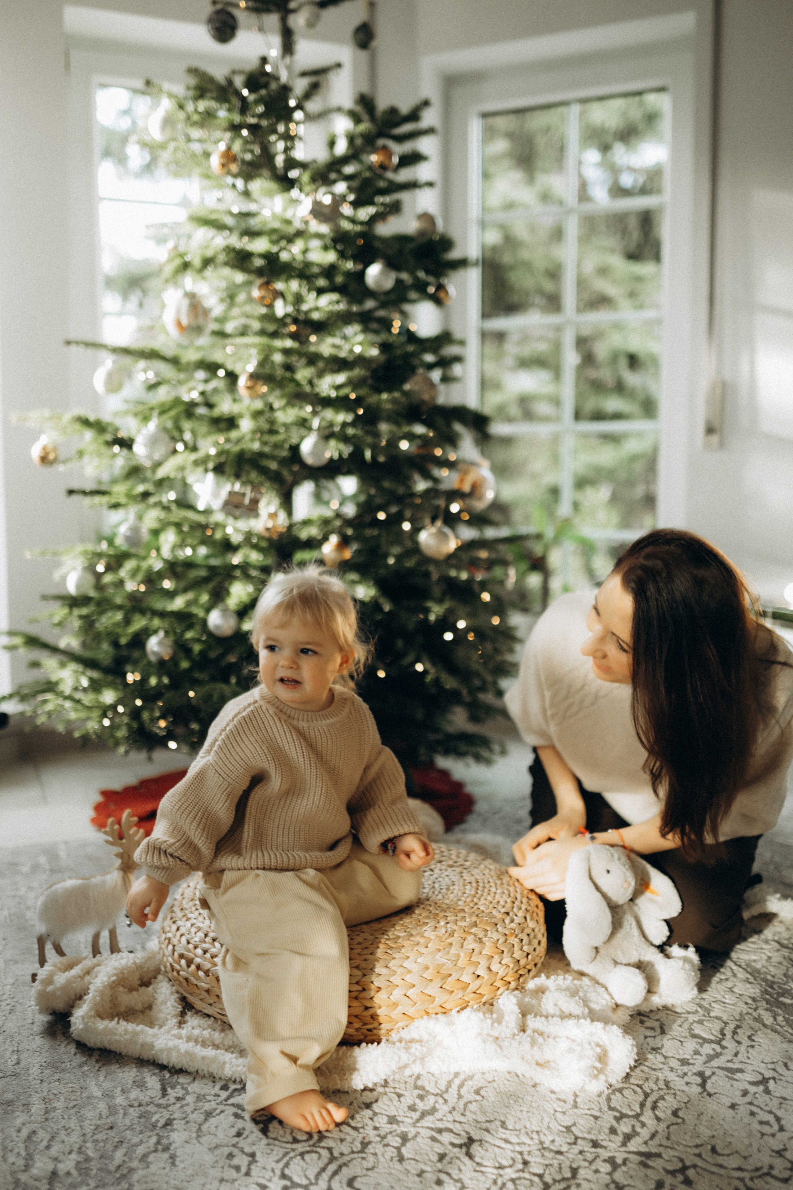 Новогодняя домашяя фотосессия. Семейный фотограф Лейпциг, Германия