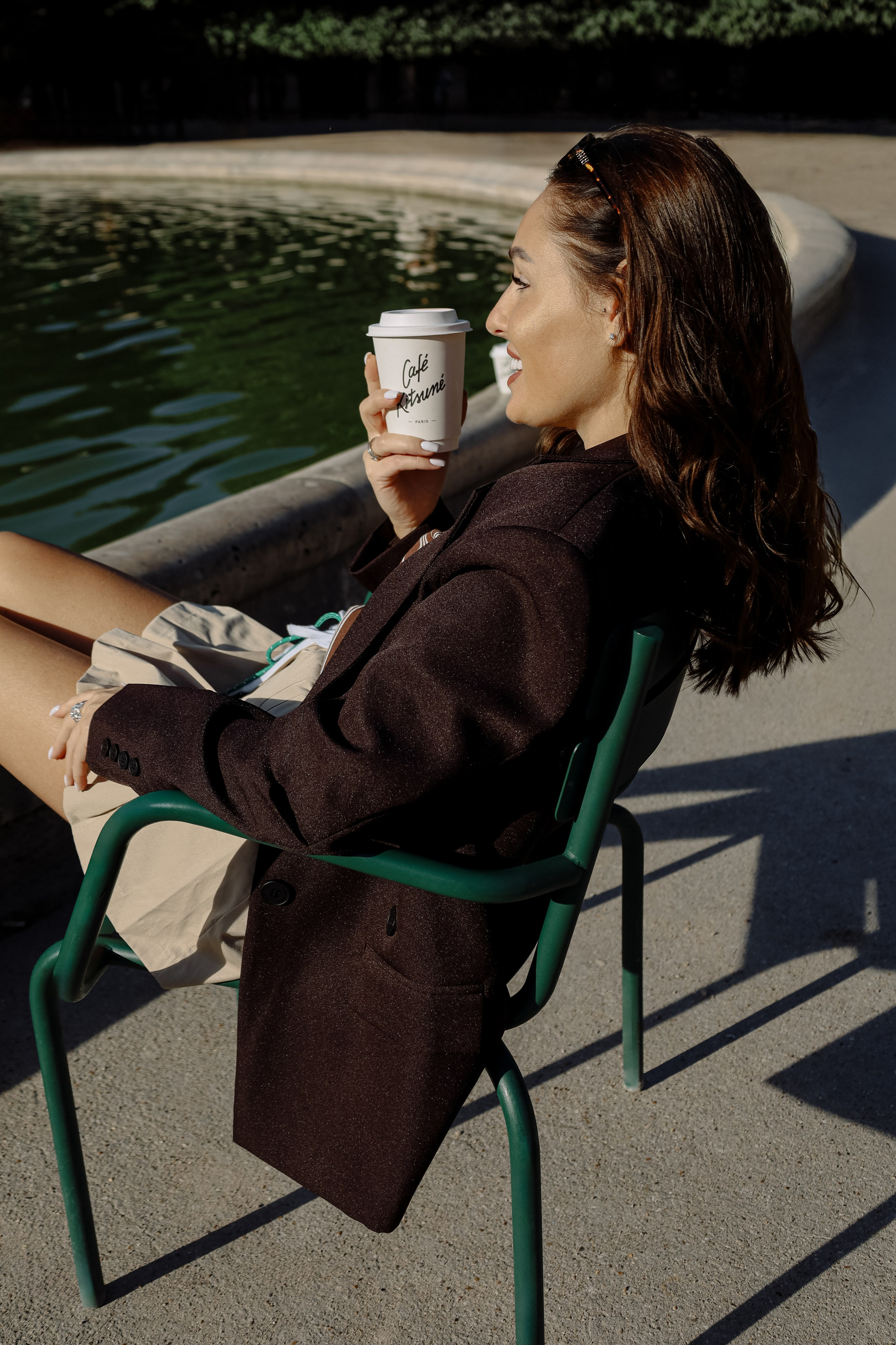 Street Style Photoshoot of Ekaterina in Paris | Vlada Photo Art. Photographer in Paris: Vlada PhotoArt
