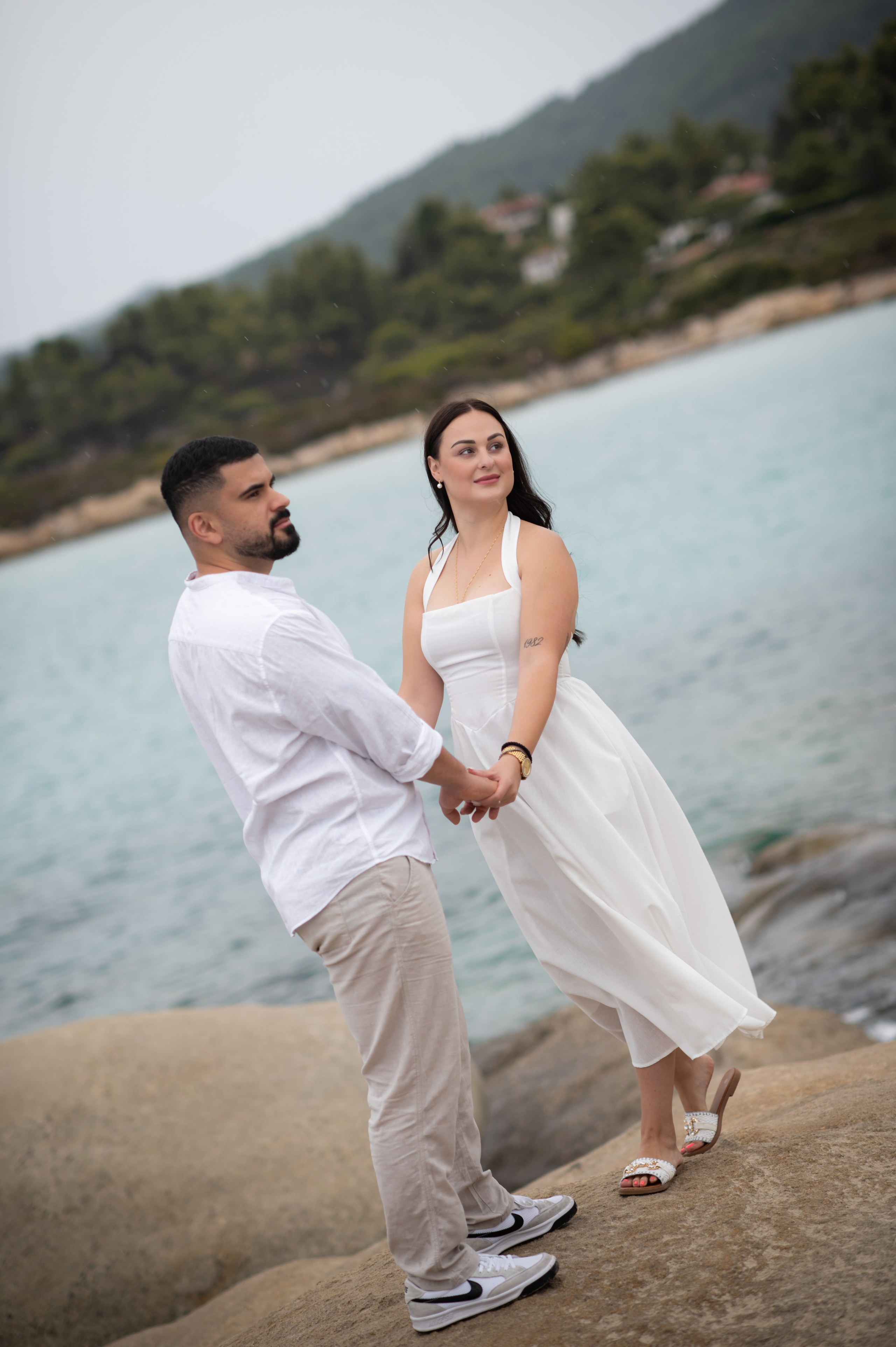 Family Karidi Beach. Family, children, portrait, and event photography in Thessaloniki