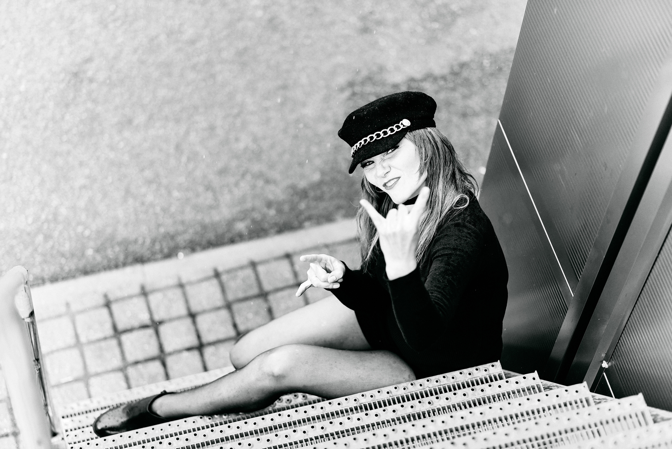 Lady rock. Family and portrait photographer Natalja Biteniece