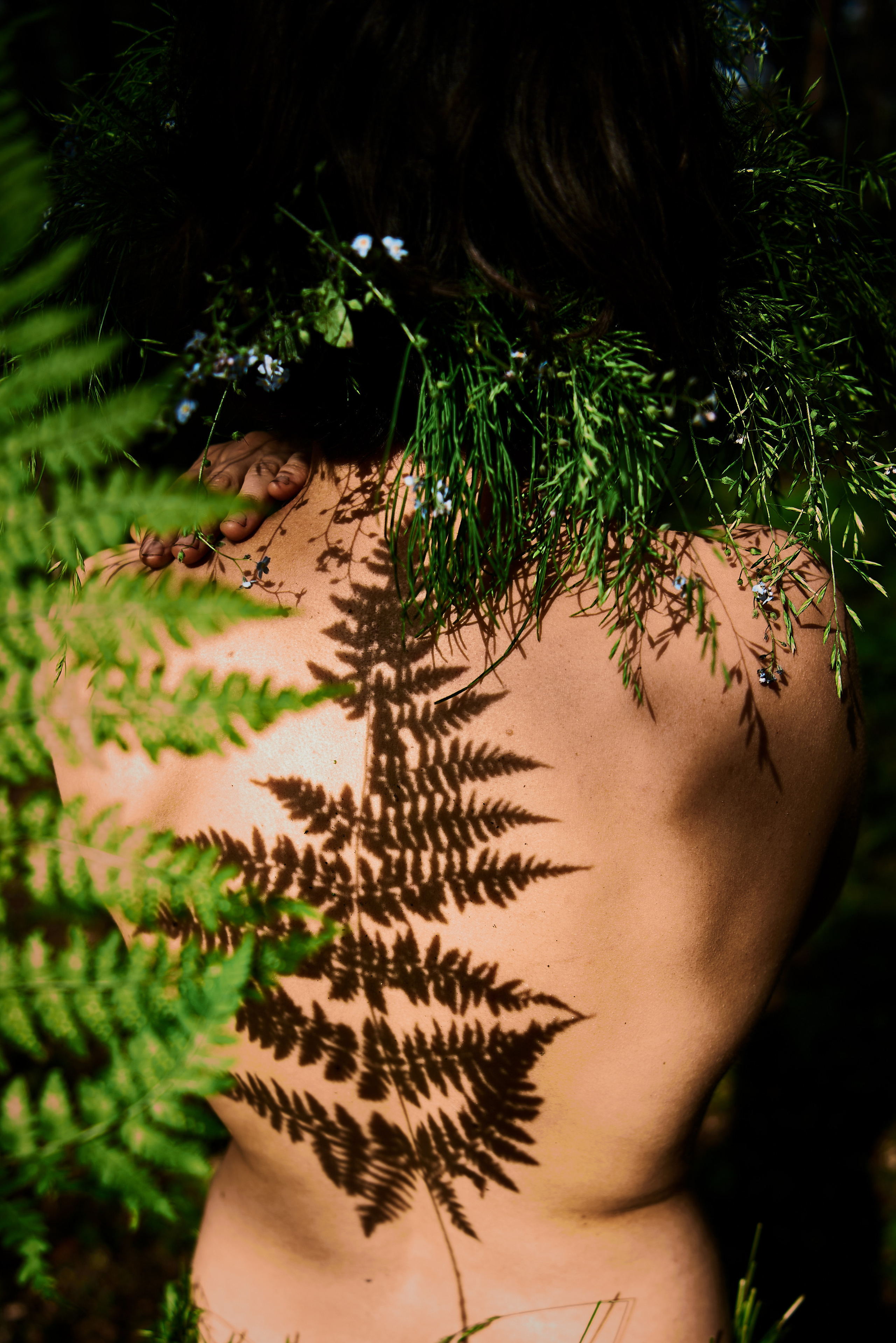 Forest nimfa. Family and portrait photographer Natalja Biteniece