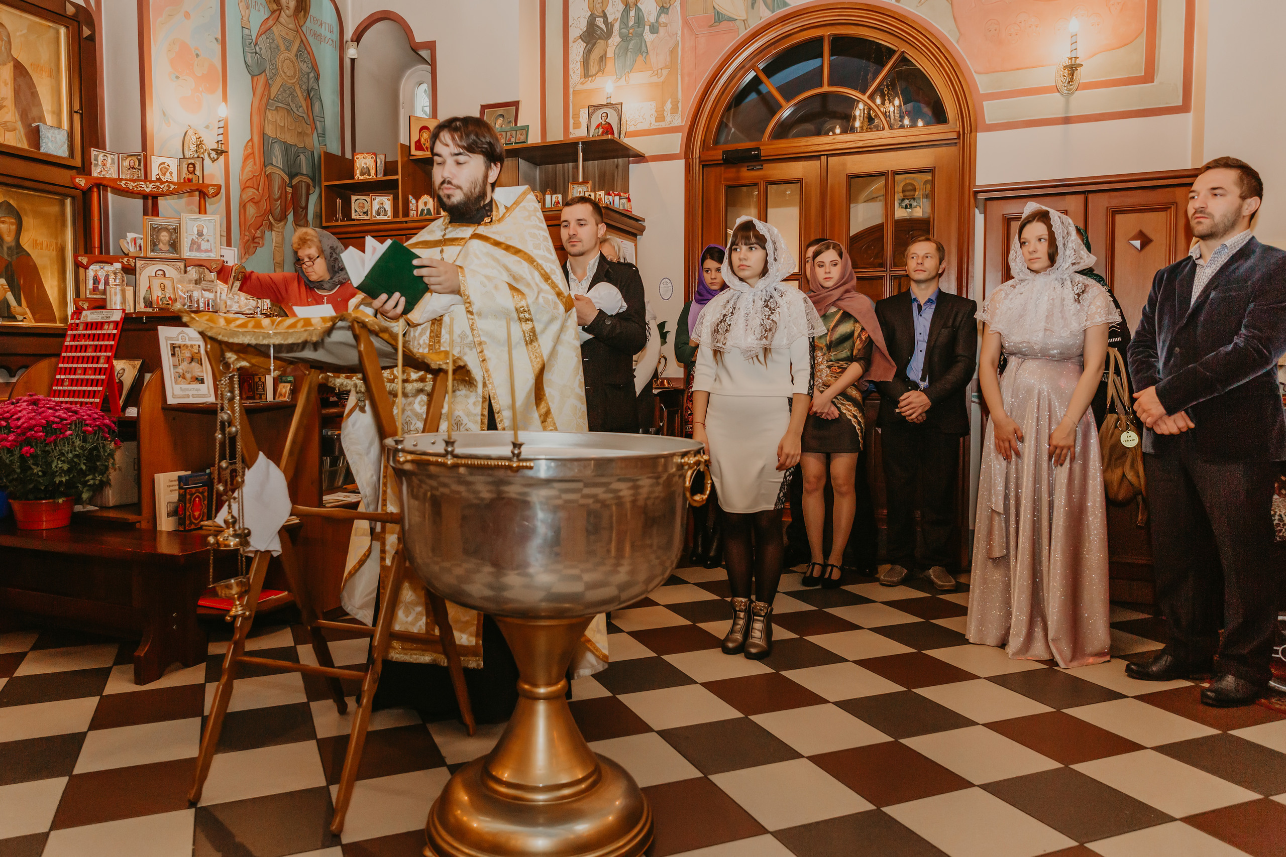 Таинство крещения Аарона. ФОТОГРАФ |ЛАТВИЯ | ДАУГАВПИЛС|