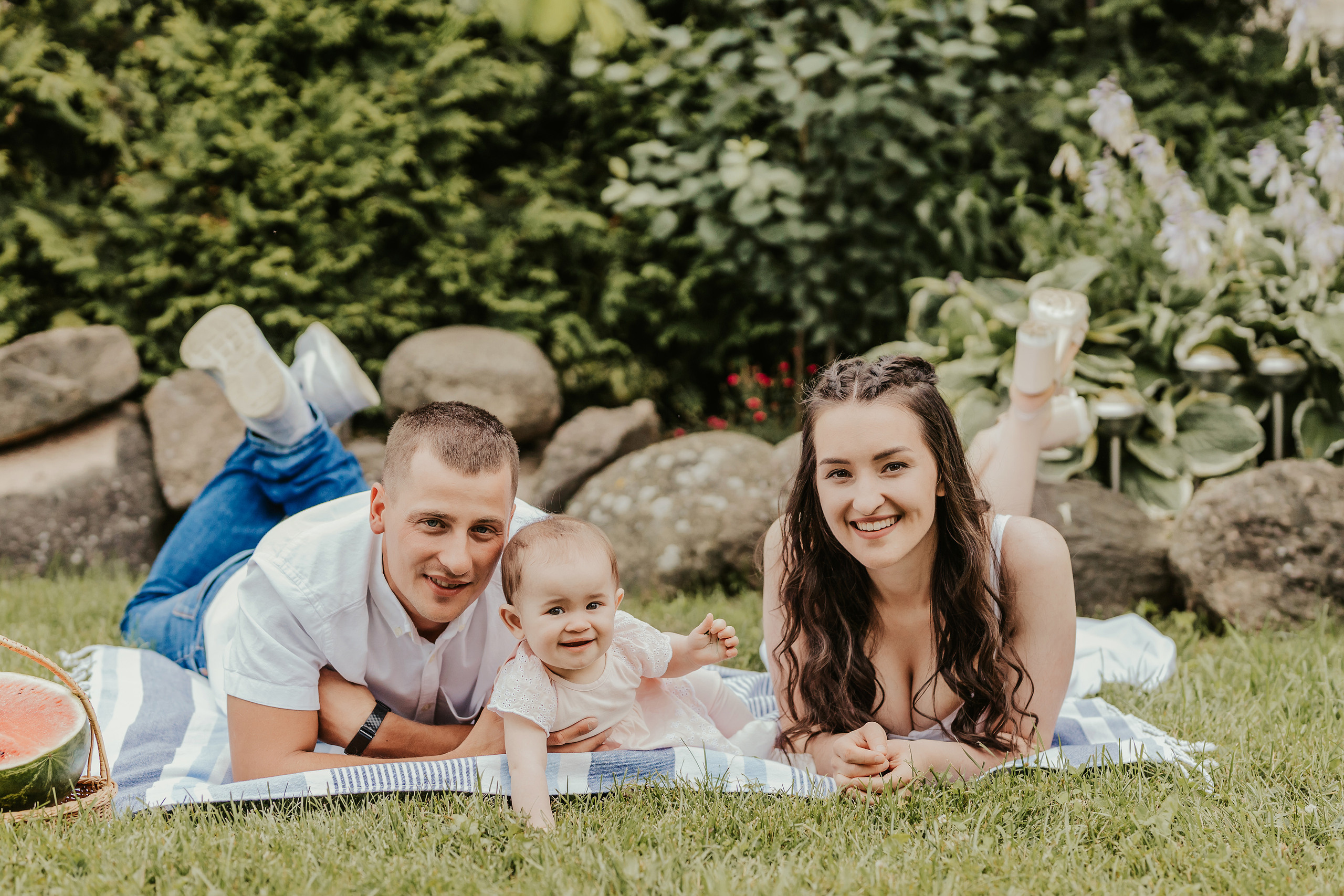 Kristīne, Vitālijs un mazā Maija. FOTOGRĀFS| LATVIJA |DAUGAVPILS|