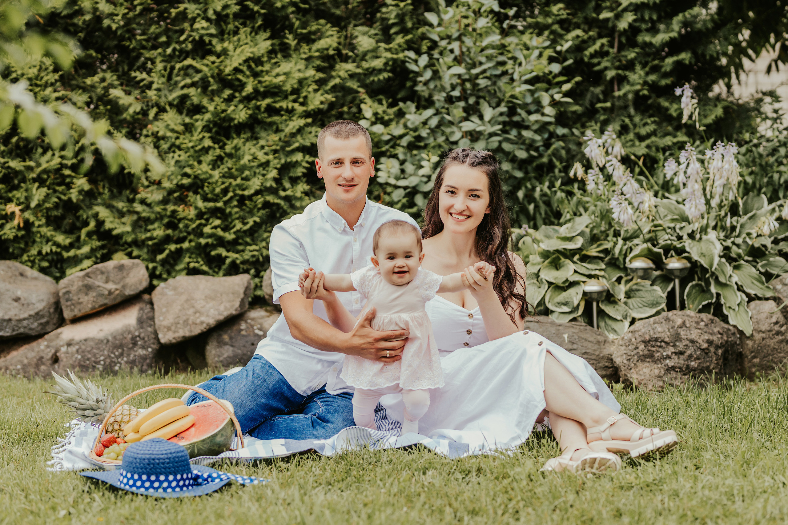 Kristīne, Vitālijs un mazā Maija. FOTOGRĀFS| LATVIJA |DAUGAVPILS|