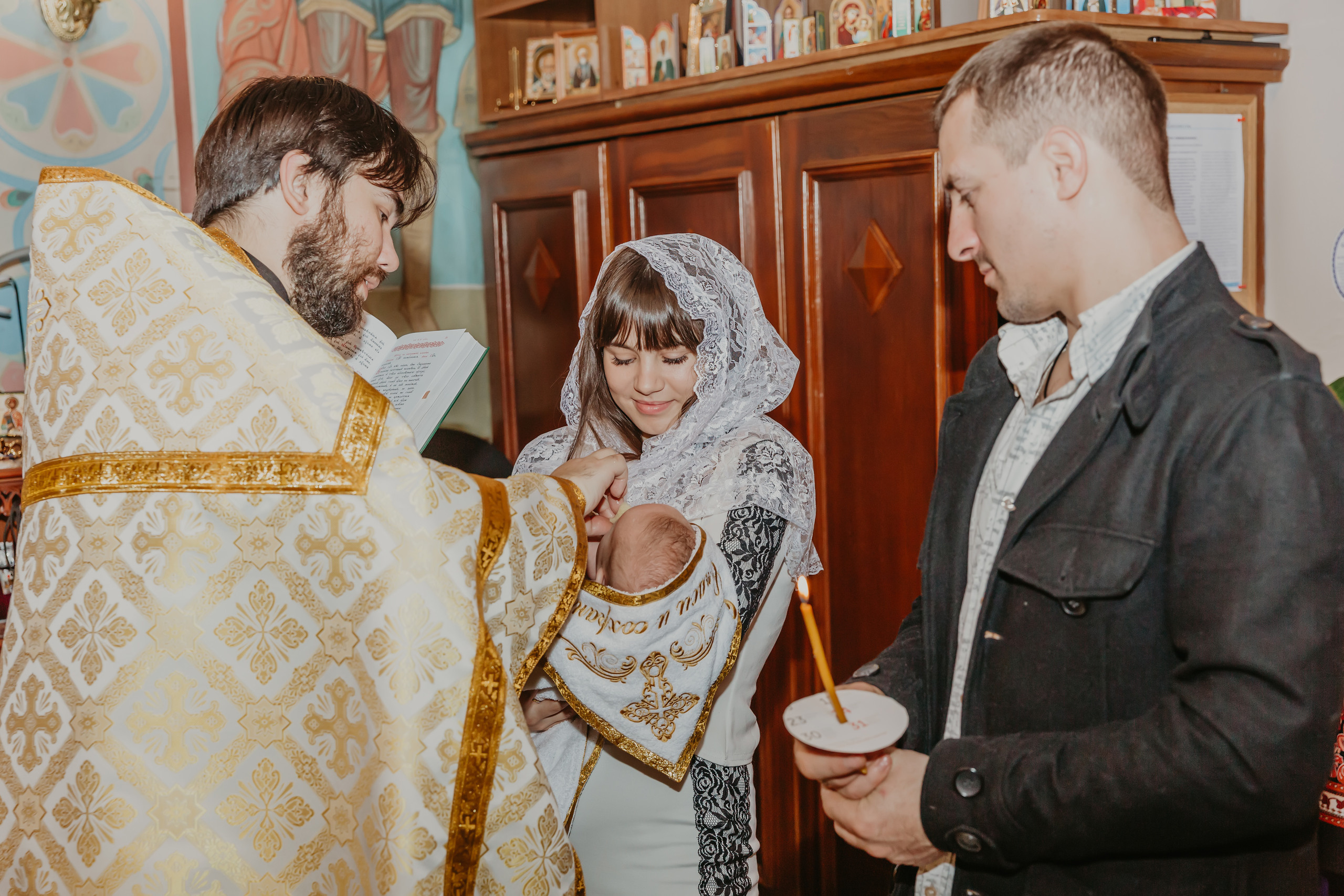 Таинство крещения Аарона. ФОТОГРАФ |ЛАТВИЯ | ДАУГАВПИЛС|