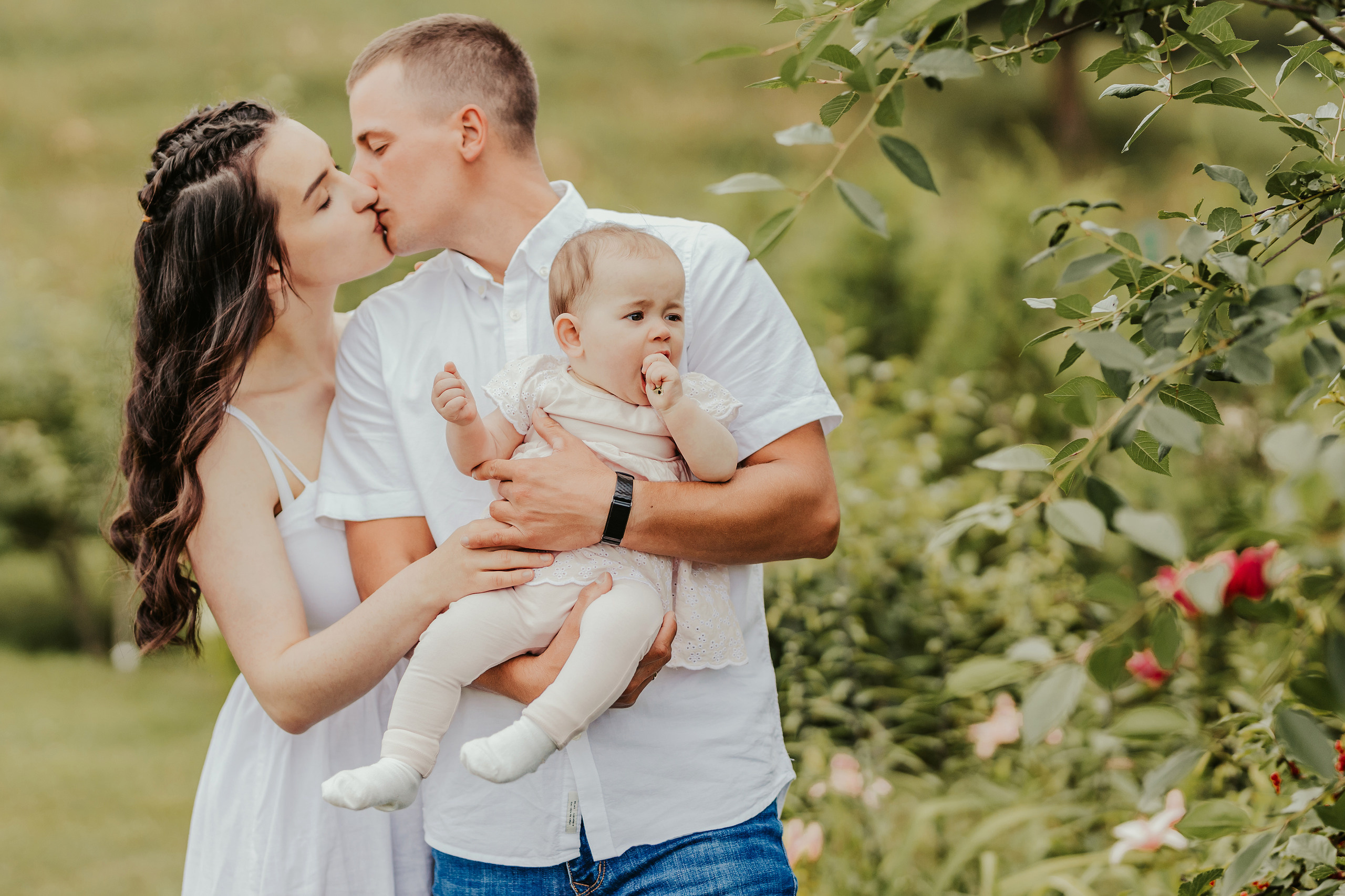 Kristīne, Vitālijs un mazā Maija. FOTOGRĀFS| LATVIJA |DAUGAVPILS|