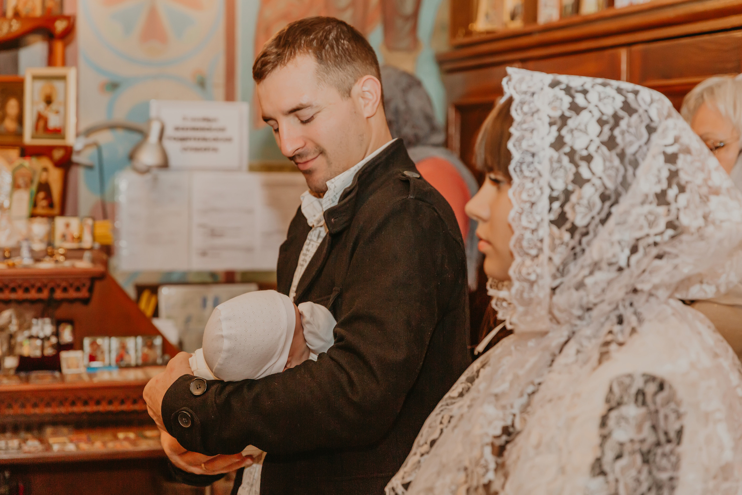 Таинство крещения Аарона. ФОТОГРАФ |ЛАТВИЯ | ДАУГАВПИЛС|