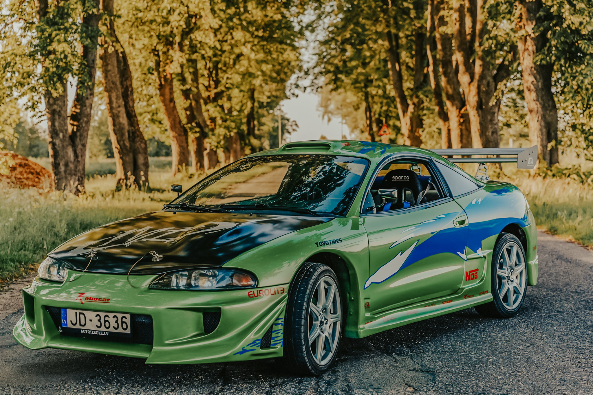 Mitsubishi Eclipse Fast & Furious edition. ФОТОГРАФ |ЛАТВИЯ | ДАУГАВПИЛС|