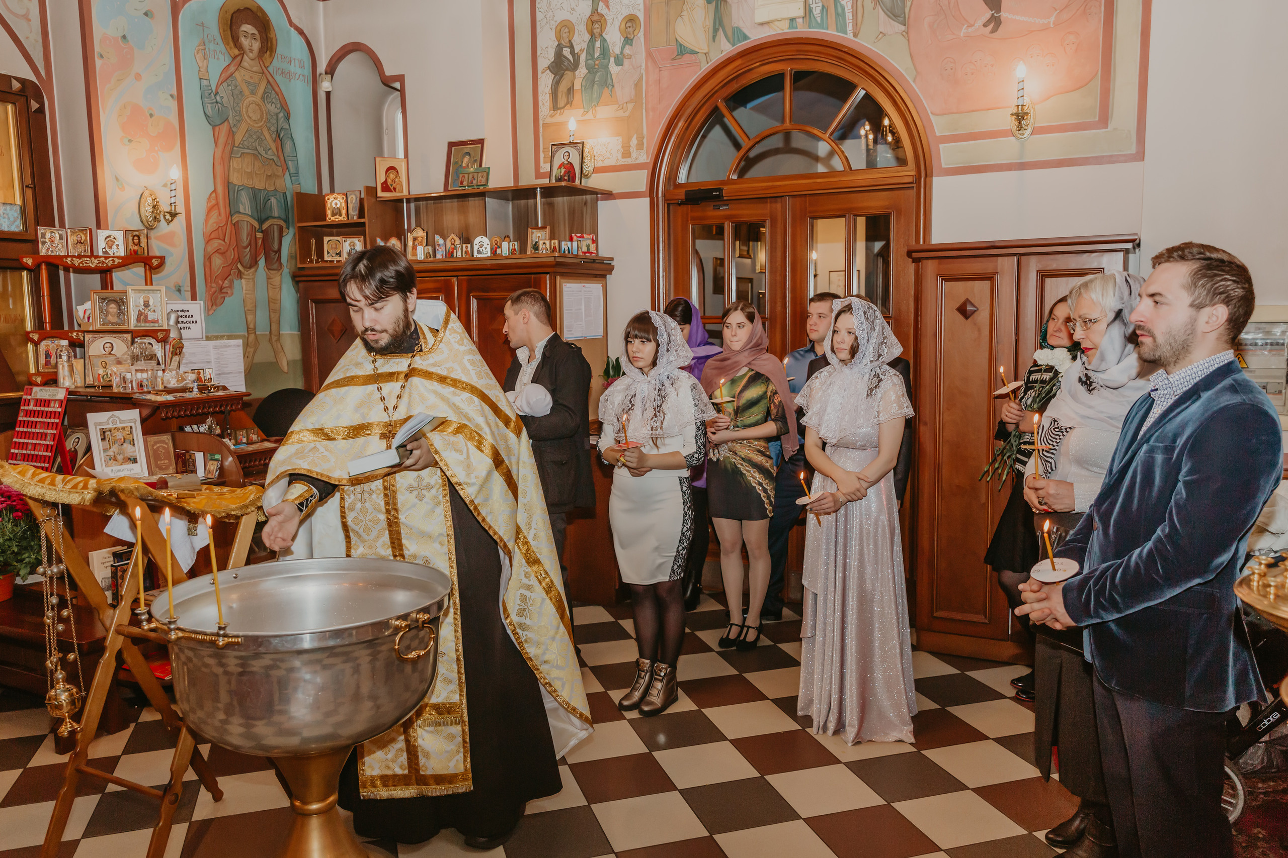 Таинство крещения Аарона. ФОТОГРАФ |ЛАТВИЯ | ДАУГАВПИЛС|