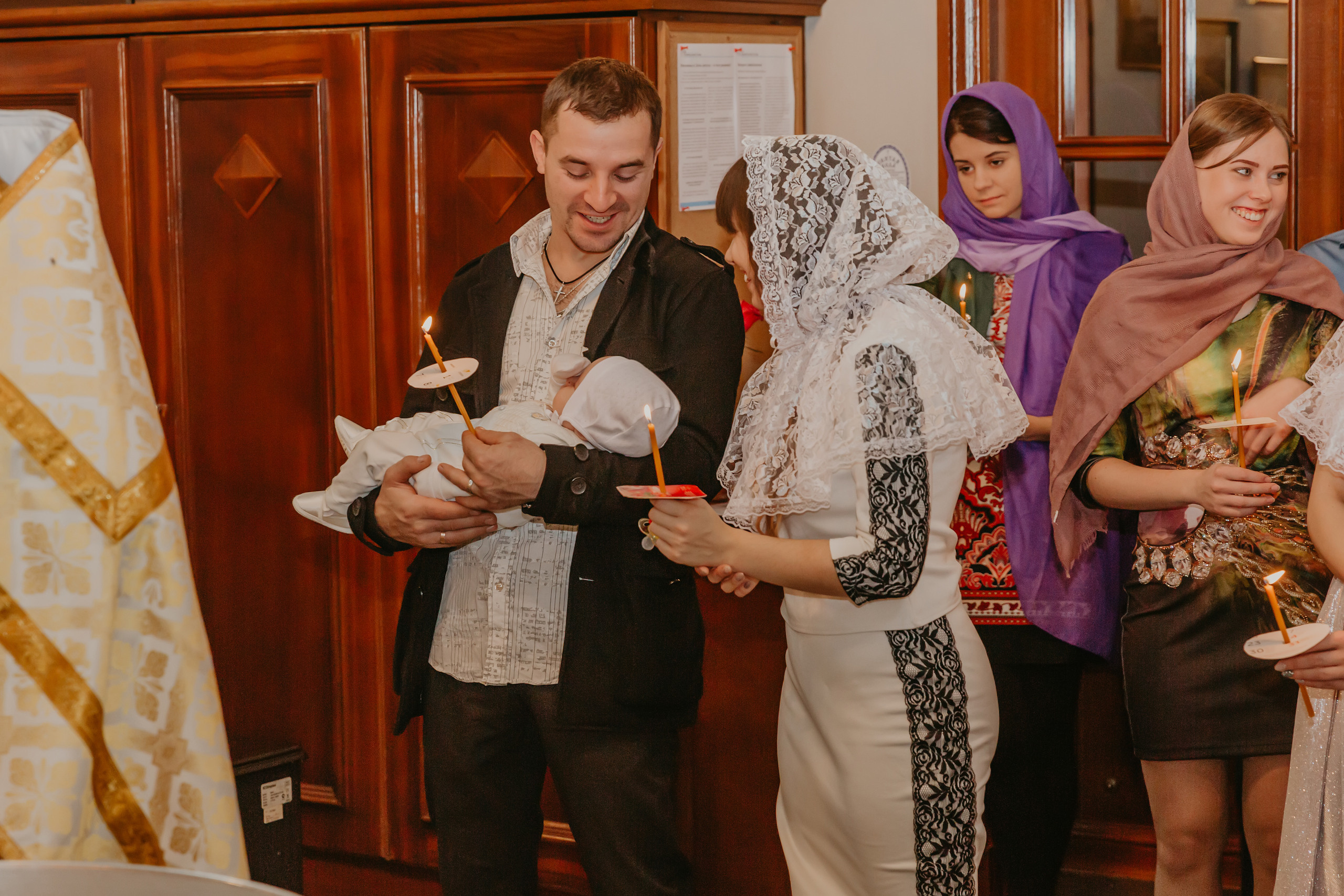 Таинство крещения Аарона. ФОТОГРАФ |ЛАТВИЯ | ДАУГАВПИЛС|