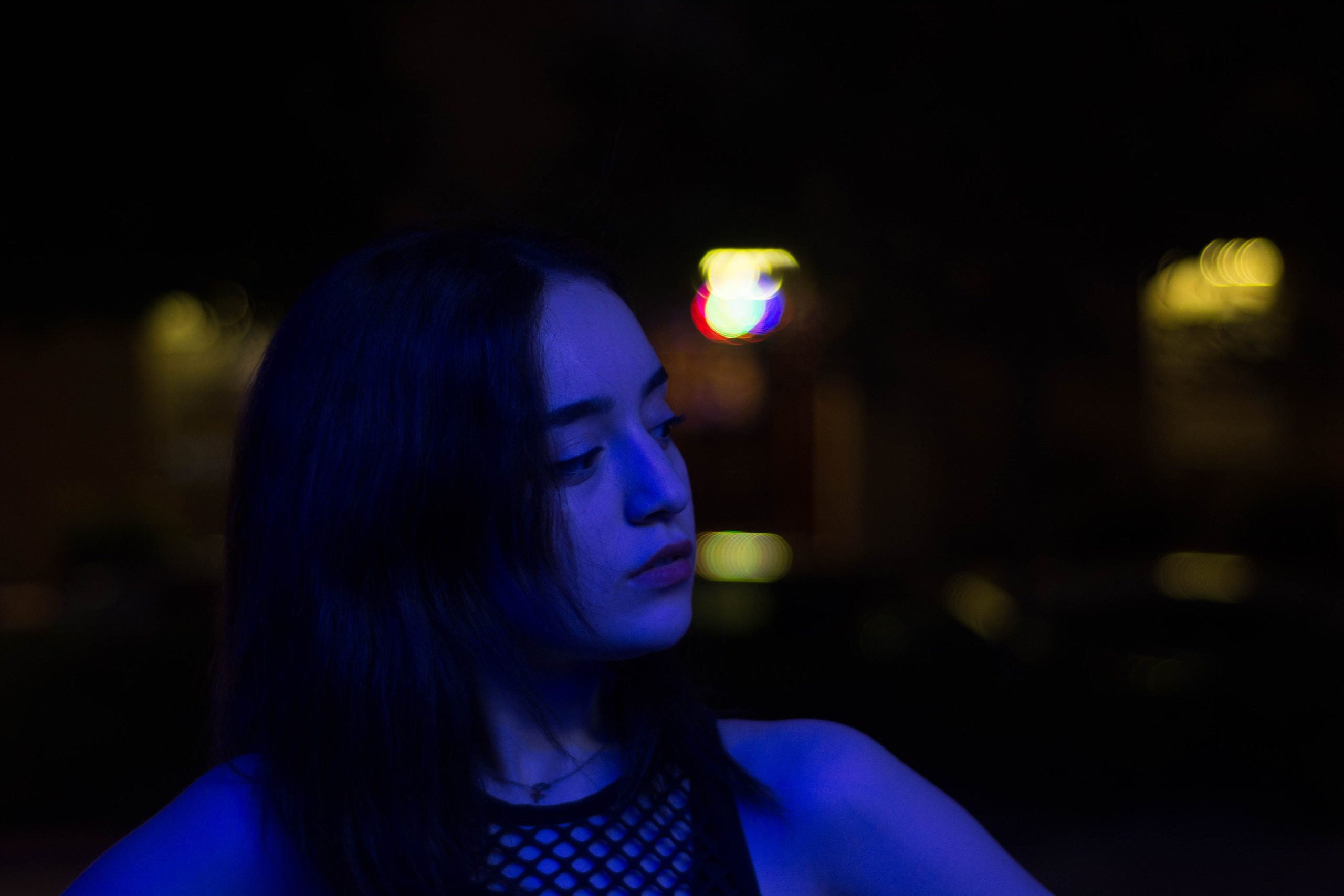 Lana axşam çəkilişi. Fotoqraf Vəli Məmmədov