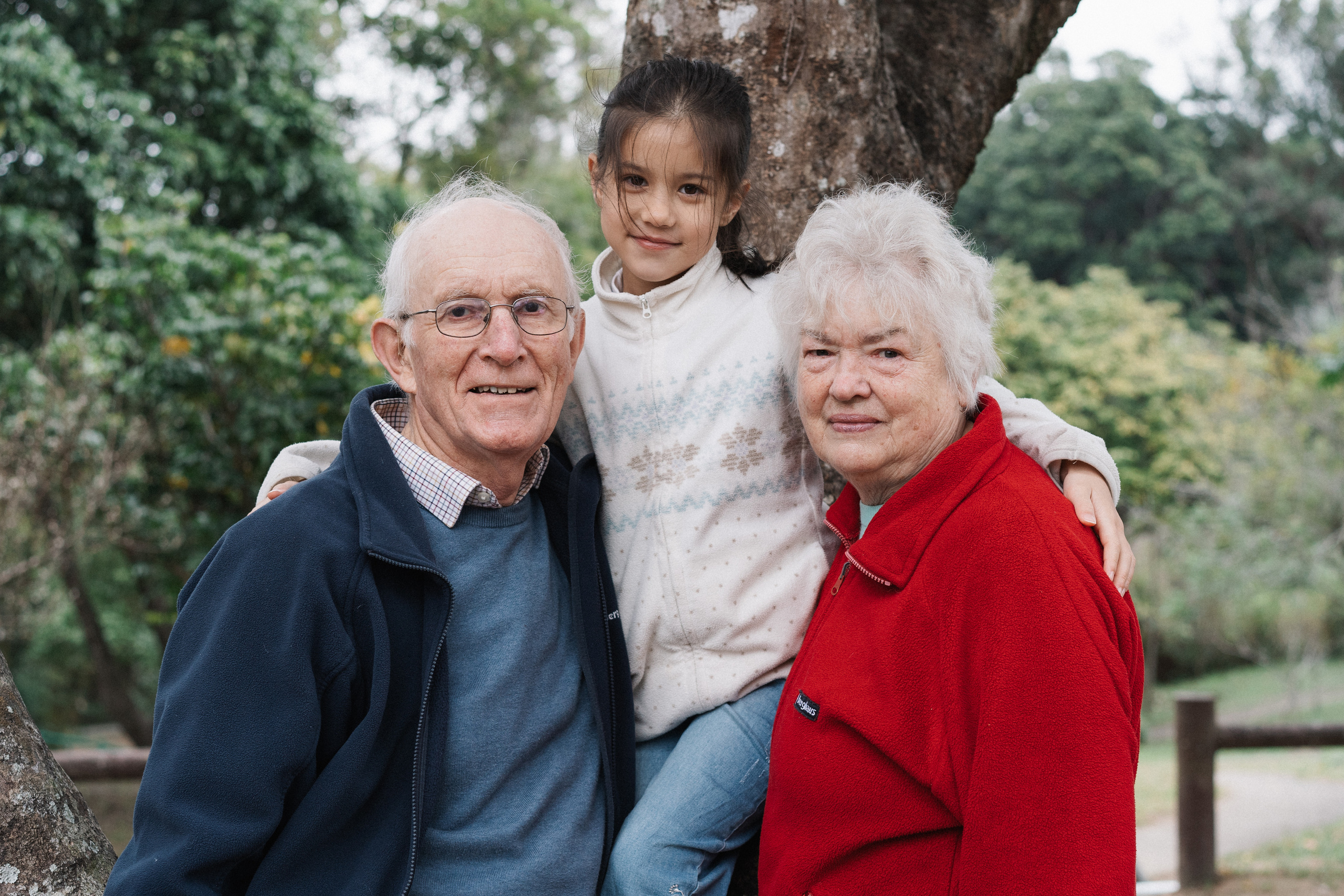 Grandparents visiting in Sai Kung. Evgeniia Pavlova Photography