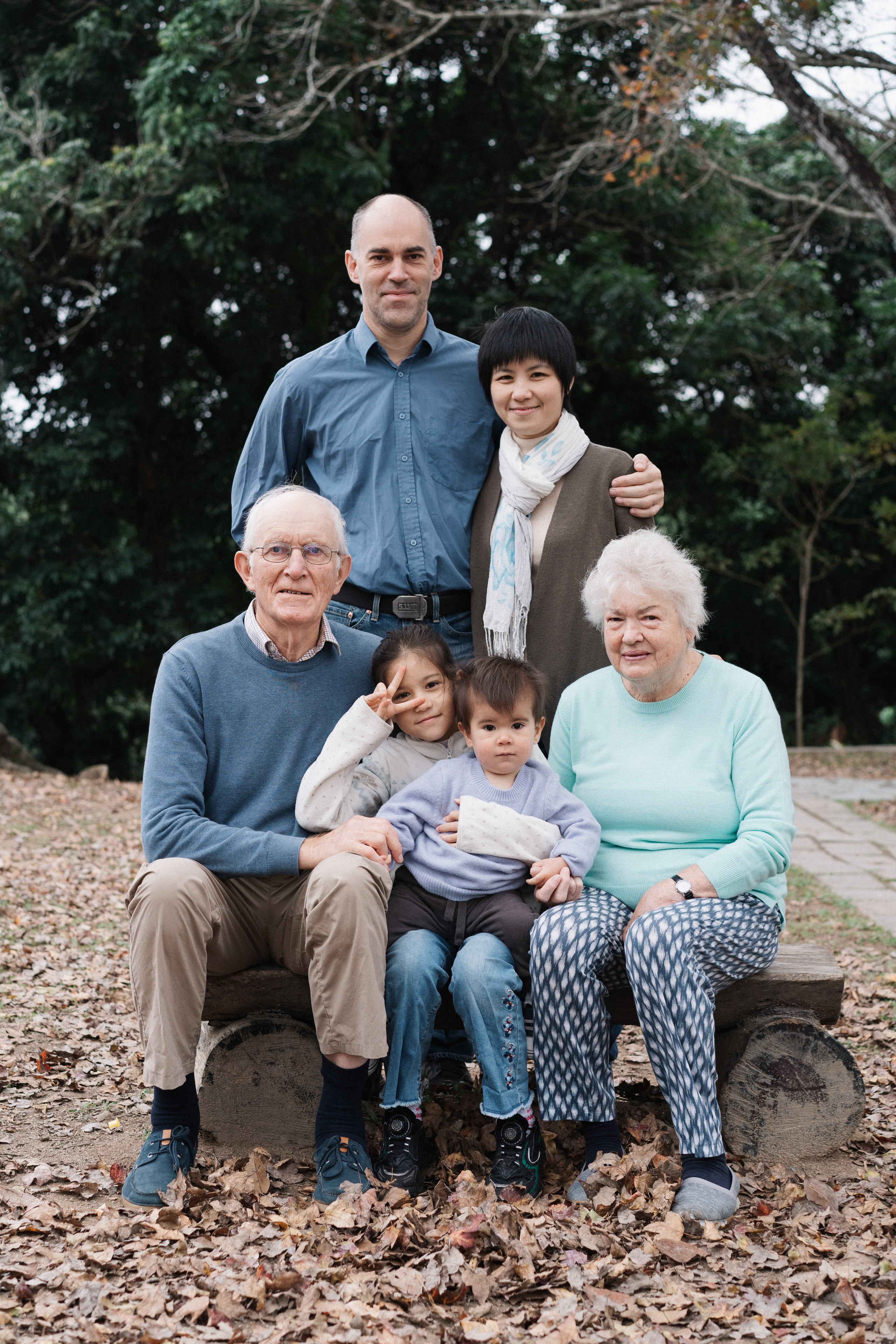Grandparents visiting in Sai Kung. Evgeniia Pavlova Photography