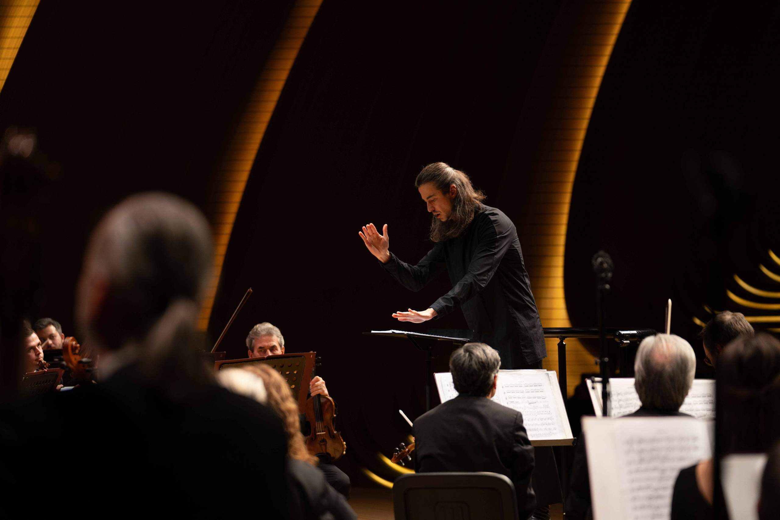 The Tchaikovsky Academic Grand Symphony Orchestra in Baku. Wedding&Event photographer Ismail Rzayev in Baku