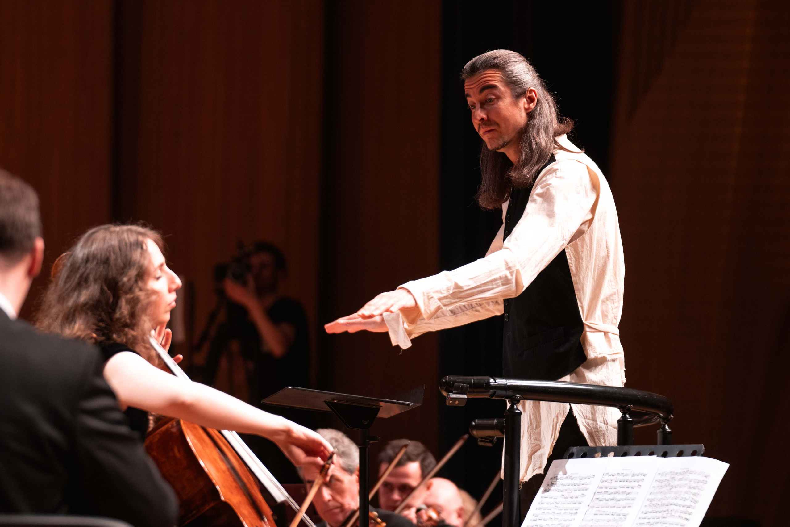The Tchaikovsky Academic Grand Symphony Orchestra in Baku. Wedding&Event photographer Ismail Rzayev in Baku