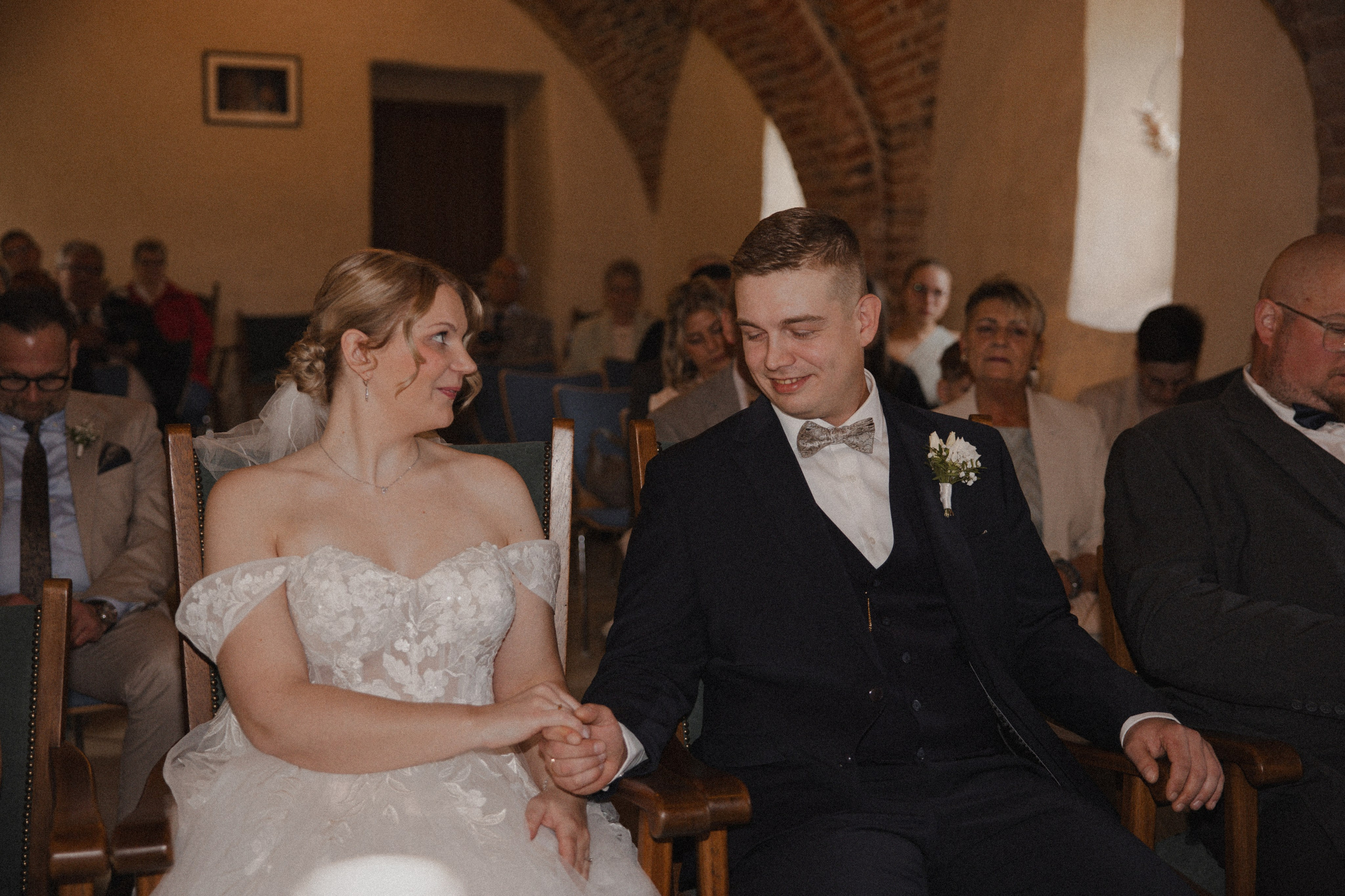 Lorena & Jan l Schloss Sythen. Hochzeitsfotografin Bochum | Halyna Reiche Fotografie NRW