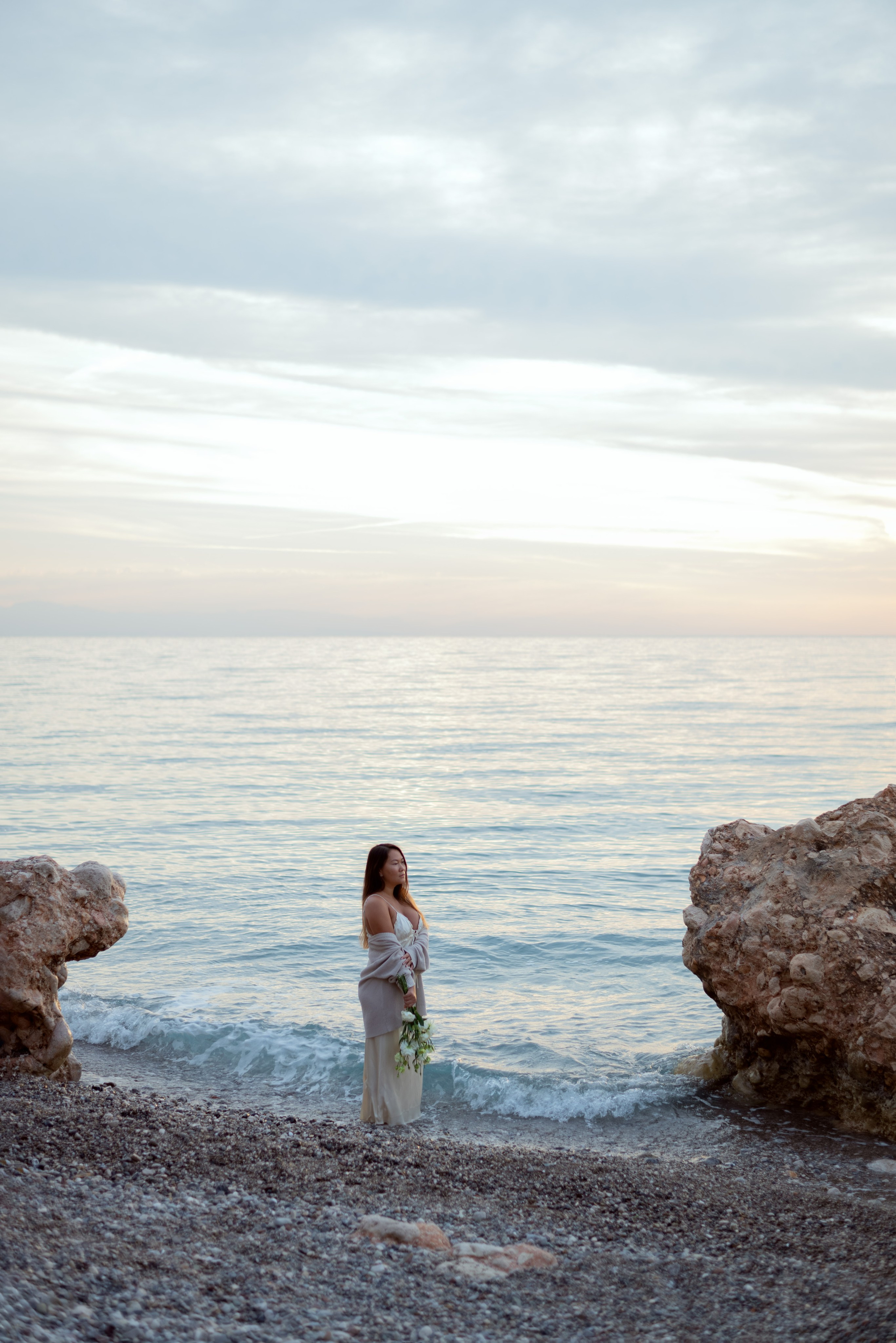 Свадебная фотосессия на рассвете в Кемере. Фотограф Анталия, Кемер, Белек, Сиде Дарья Кая
